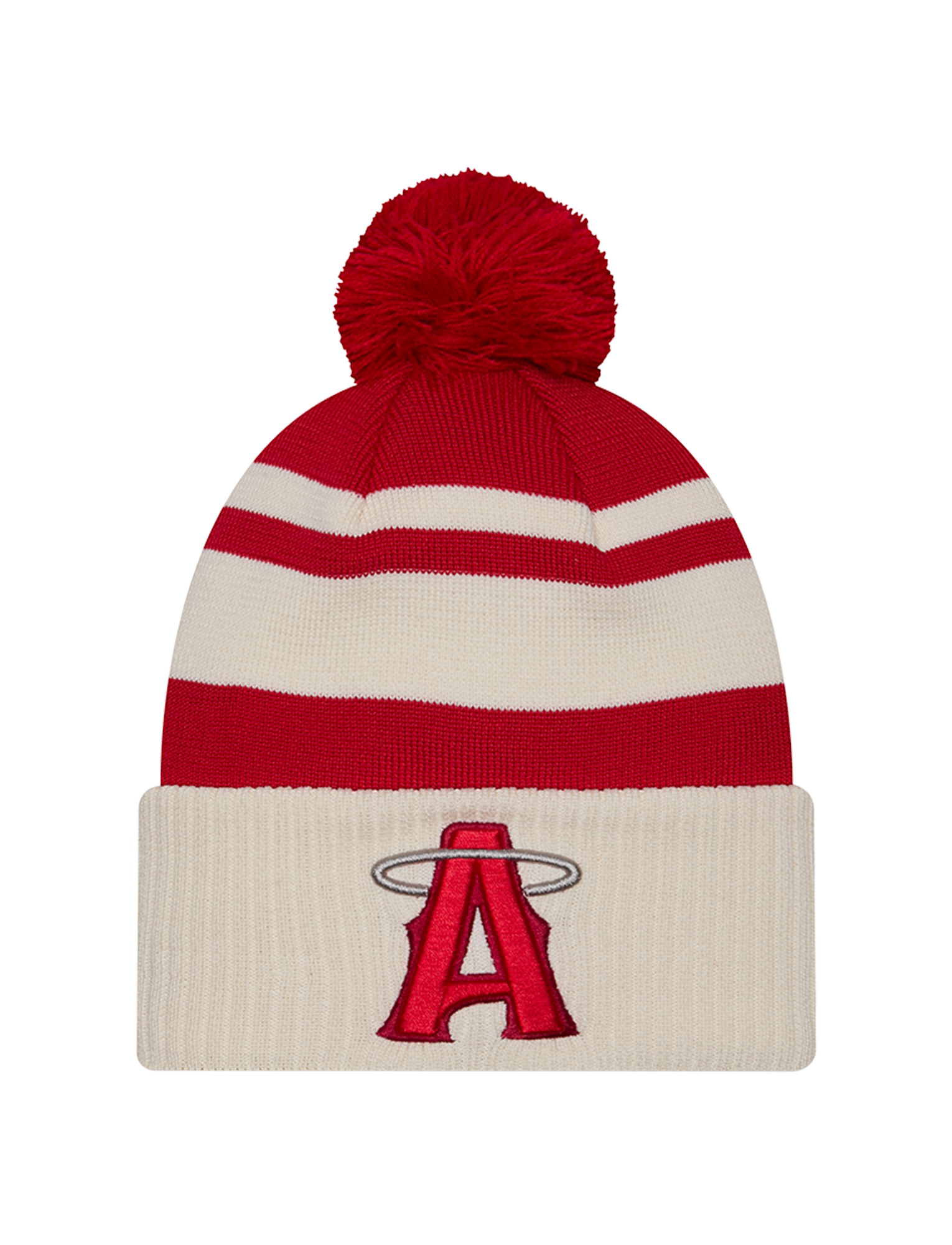 Los Angeles Angels New Era MLB City Connect Knit Beanie - Red