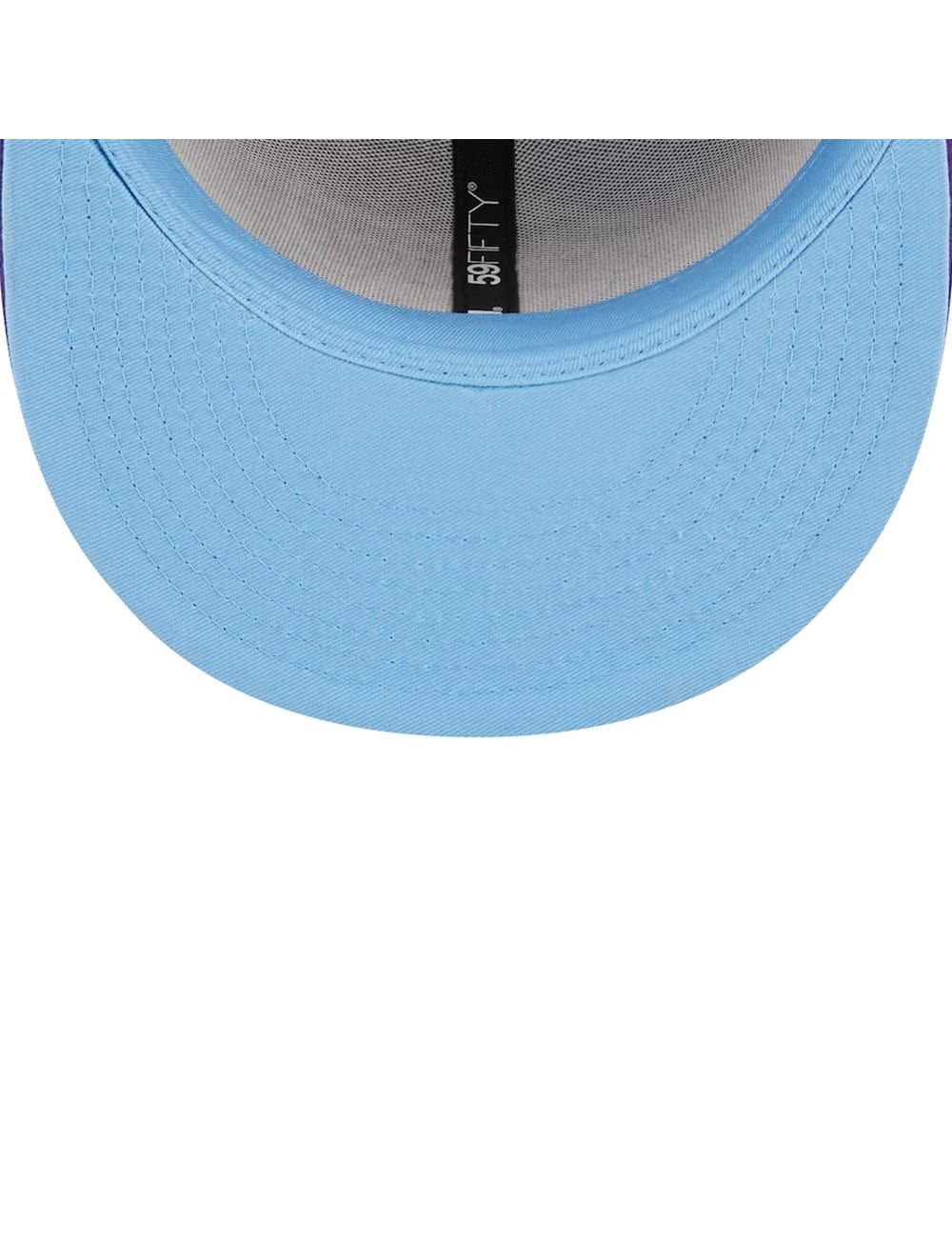 Los Angeles Lakers New Era NBA Pop Sweat 59FIFTY Fitted Hat - Purple
