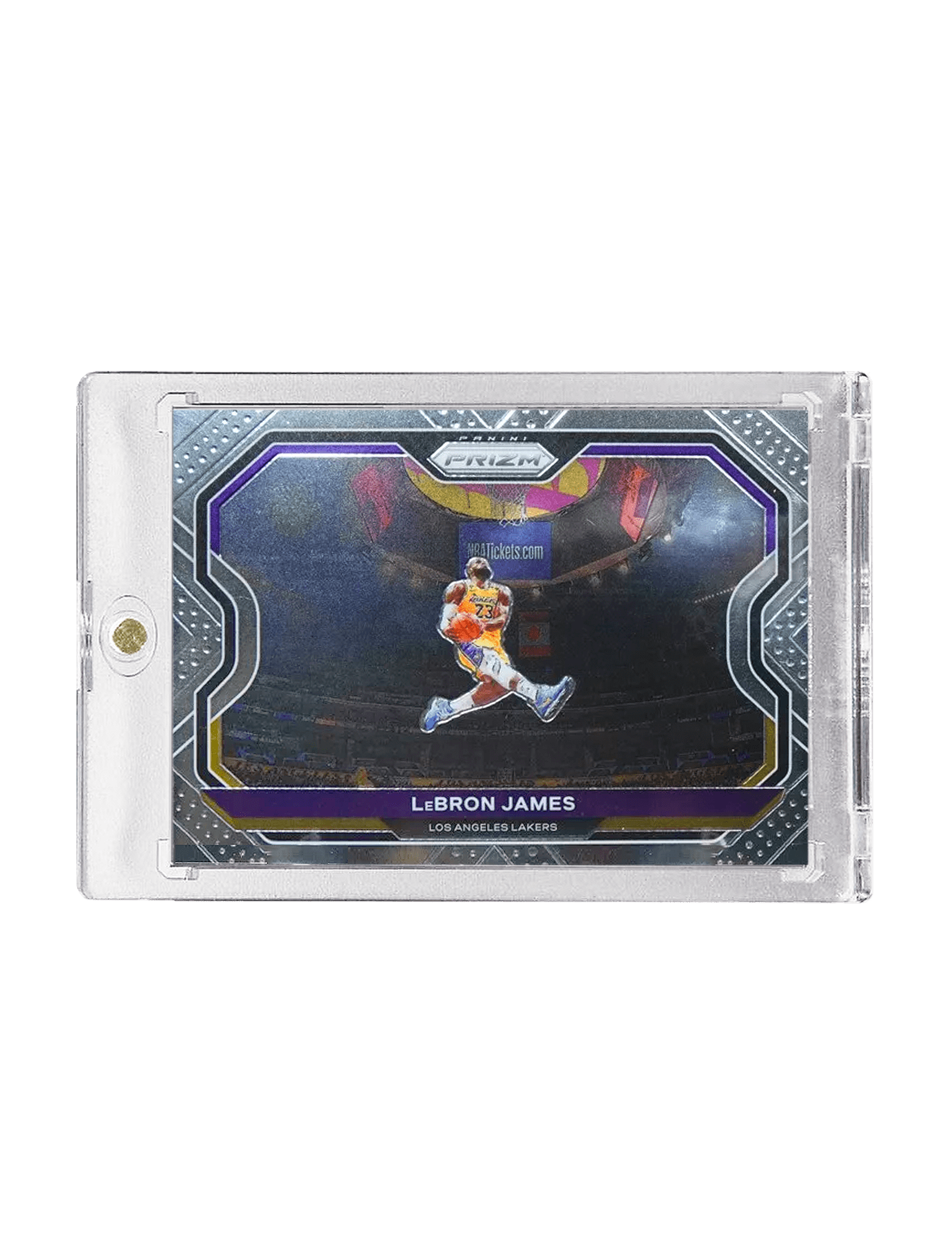 LeBron James Los Angeles Lakers Panini NBA 20-21 Prizm 1 Card