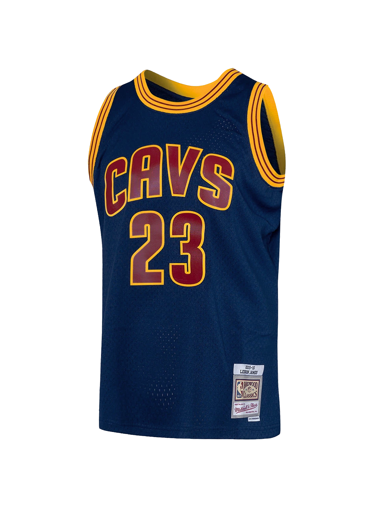 LeBron James Cleveland Cavaliers Mitchell & Ness NBA 15-16 Alt Swingman Jersey - Navy