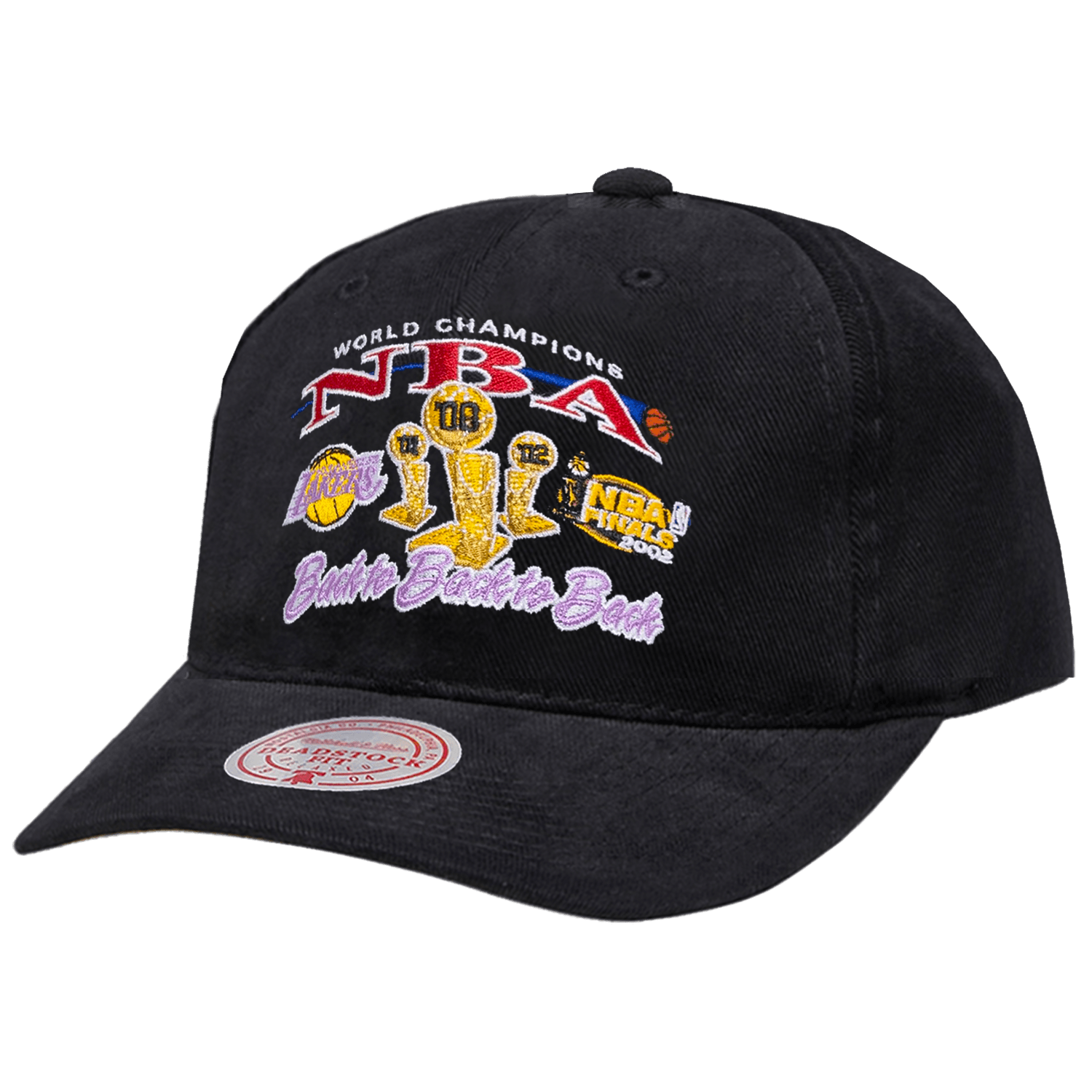 Los Angeles Lakers Mitchell & Ness NBA Finals Deadstock Snapback Hat - Black