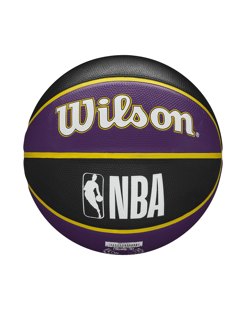 Los Angeles Lakers Wilson NBA Team Tribute Full Size Outdoor Basketball