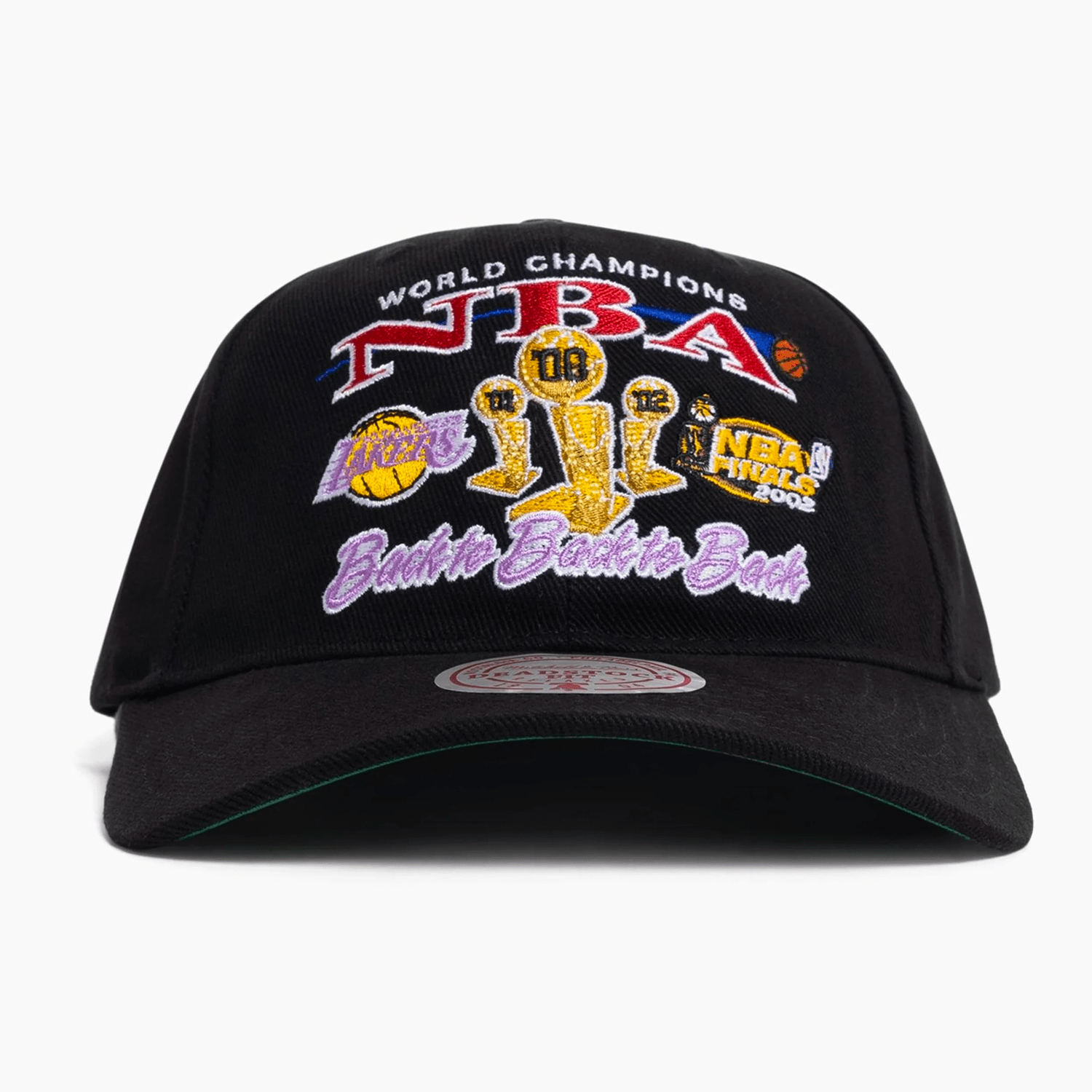 Los Angeles Lakers Mitchell & Ness NBA Finals Deadstock Snapback Hat - Black