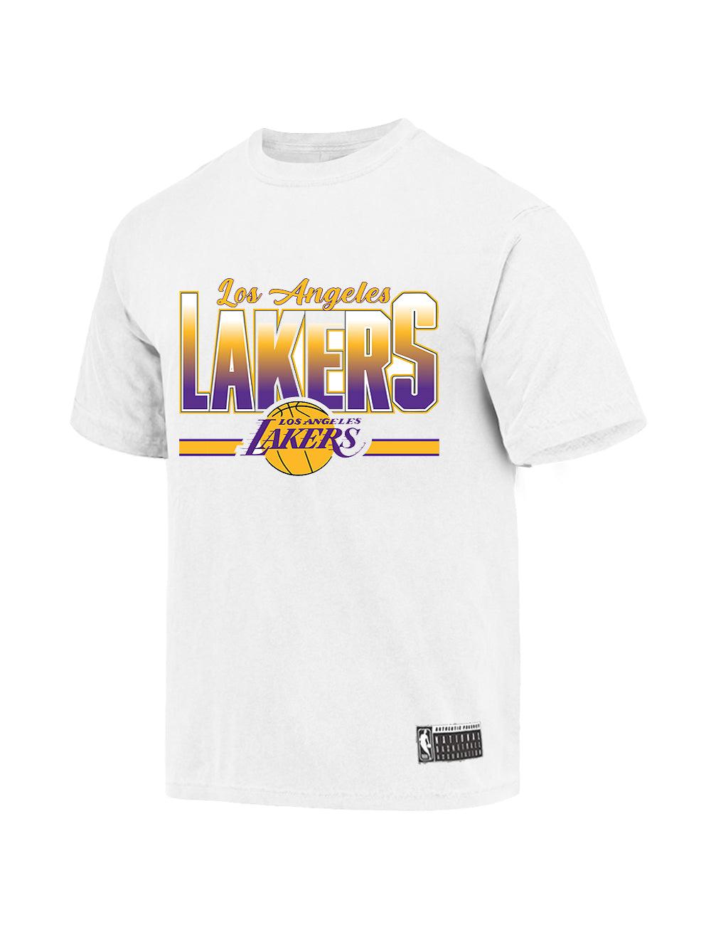 Los Angeles Lakers NBA Bloomfield Vintage T-Shirt - White