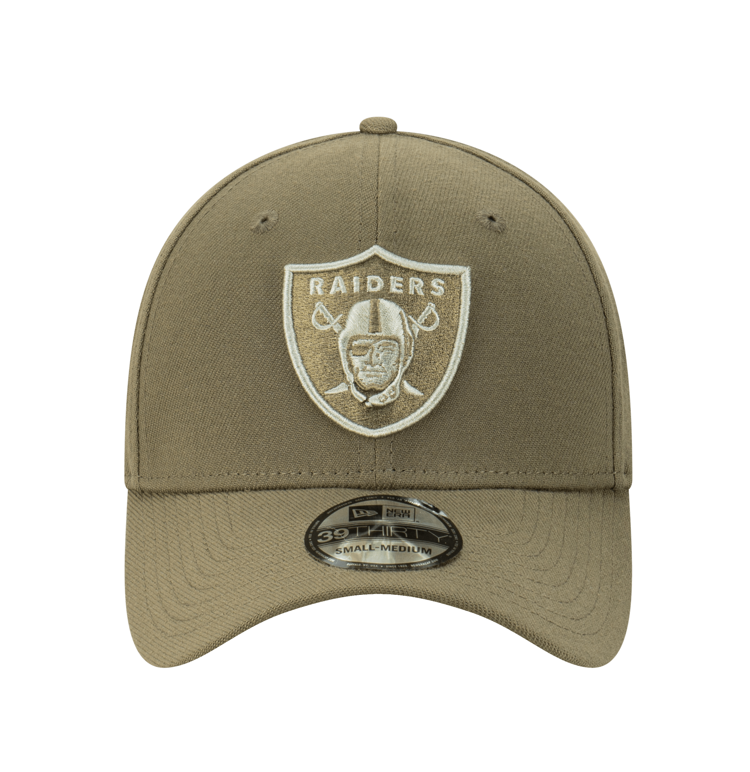 Las Vegas Raiders New Era NFL Tonal 39THIRTY Stretch-Fit Hat - Olive