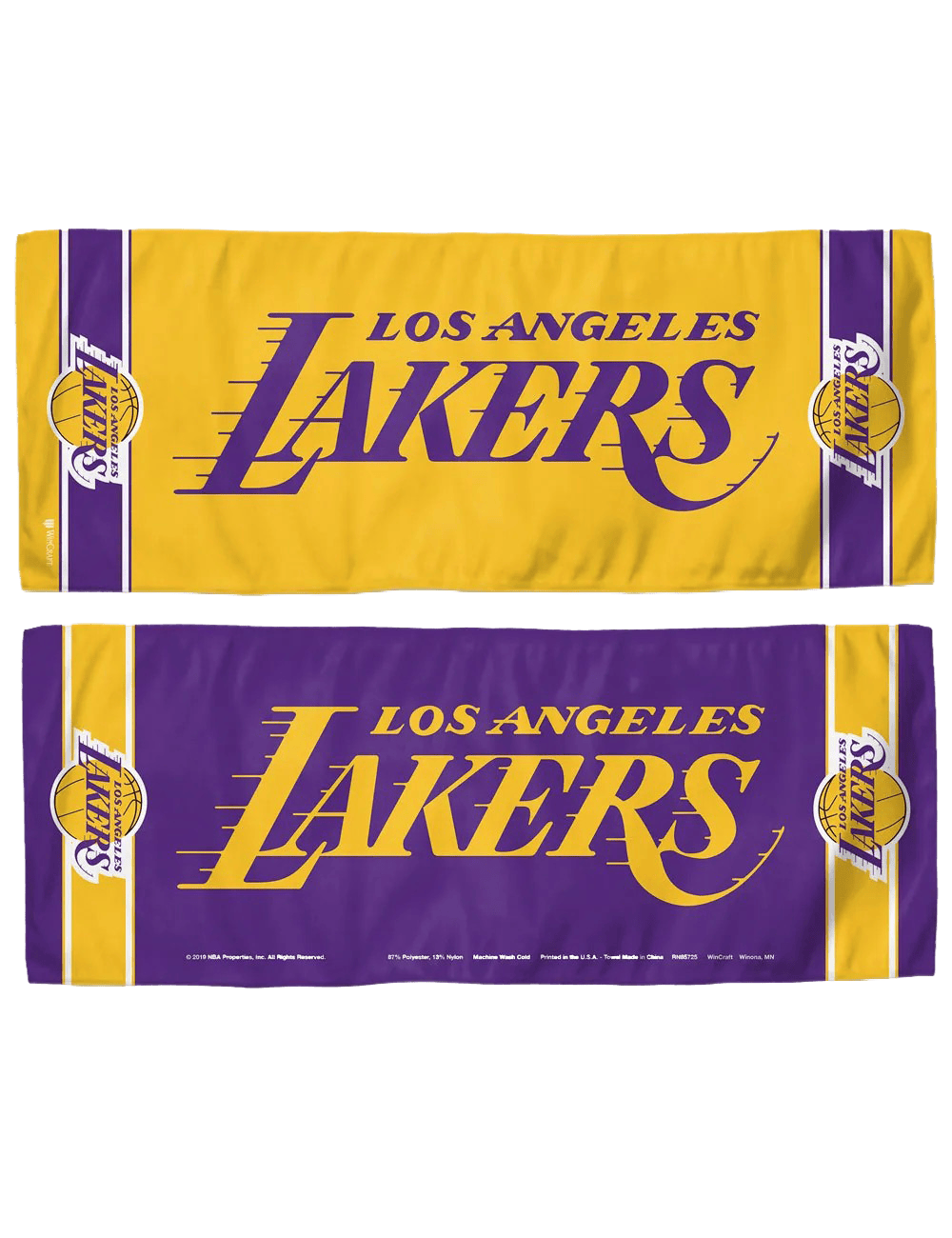 Los Angeles Lakers Wincraft NBA 12 x 30 Cooling Towel