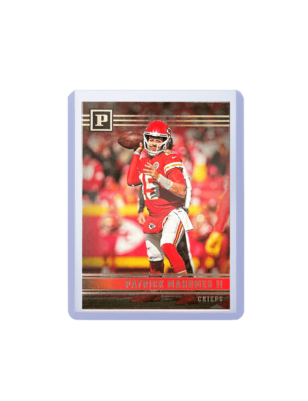 Patrick Mahomes Kansas City Chiefs Panini NFL 22 Chronicles Card