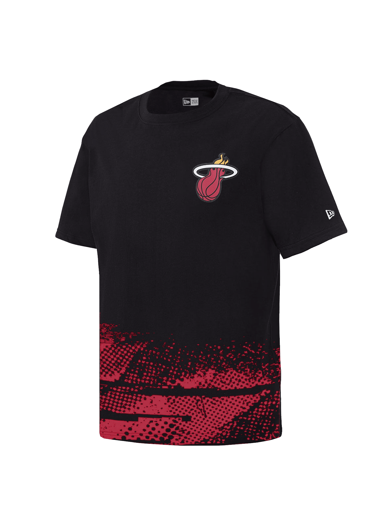 Miami Heat New Era NBA 24-25 Tip-Off T-Shirt - Black