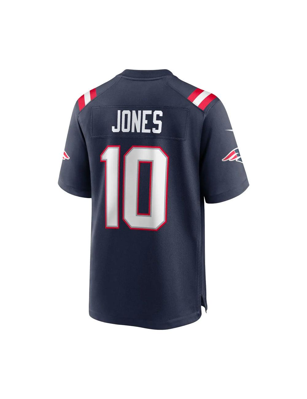 Youths Mac Jones New England Patriots Nike NFL Game Jersey - Navy