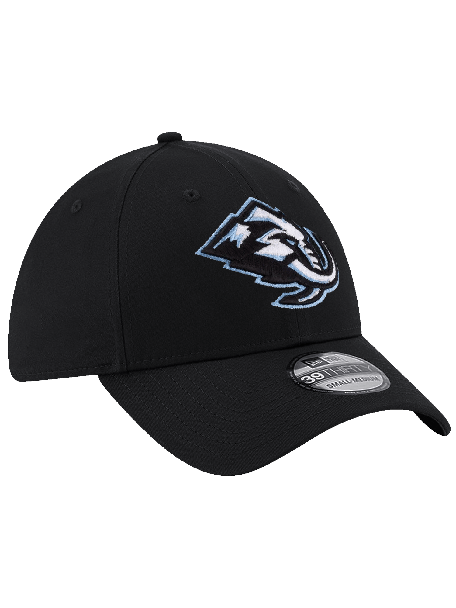 Utah Mammoth New Era NHL Team 39THIRTY Stretch-Fit Hat - Black