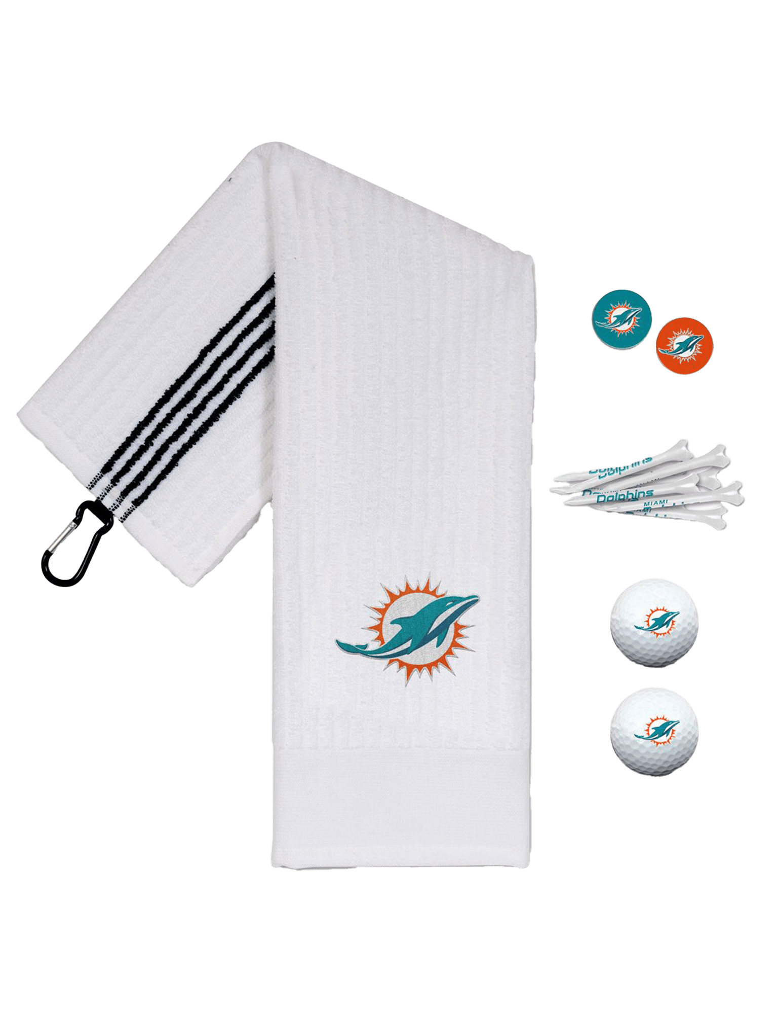 Miami Dolphins Wincraft NFL 11 Piece Golf Gift Set
