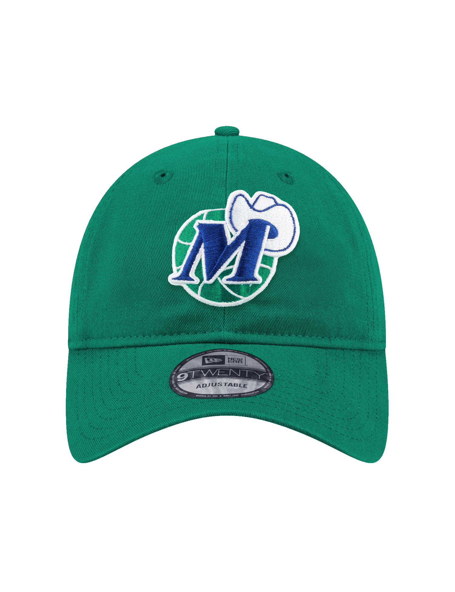 Dallas Mavericks New Era NBA HWC Logo 9TWENTY Strapback Hat - Green