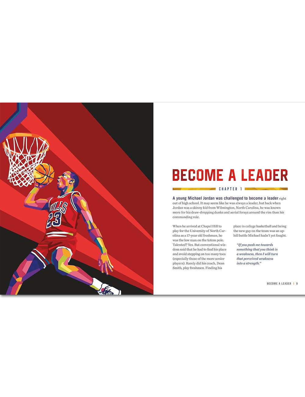 Michael Jordan Life Lessons From a Legend NBA Hardcover Book