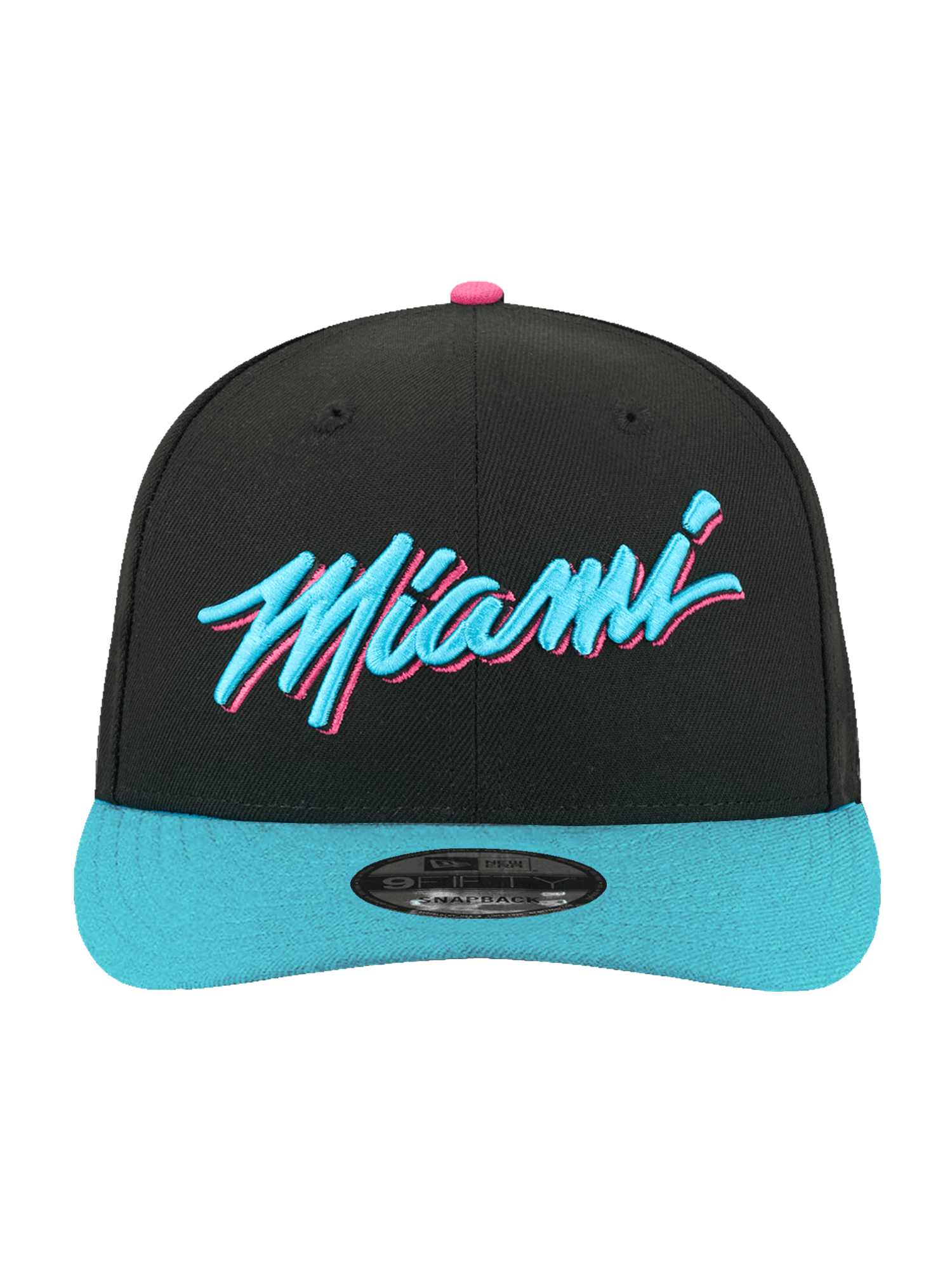 Miami Heat New Era NBA 25-26 City Edition 9FIFTY Pre-Curved Snapback Hat