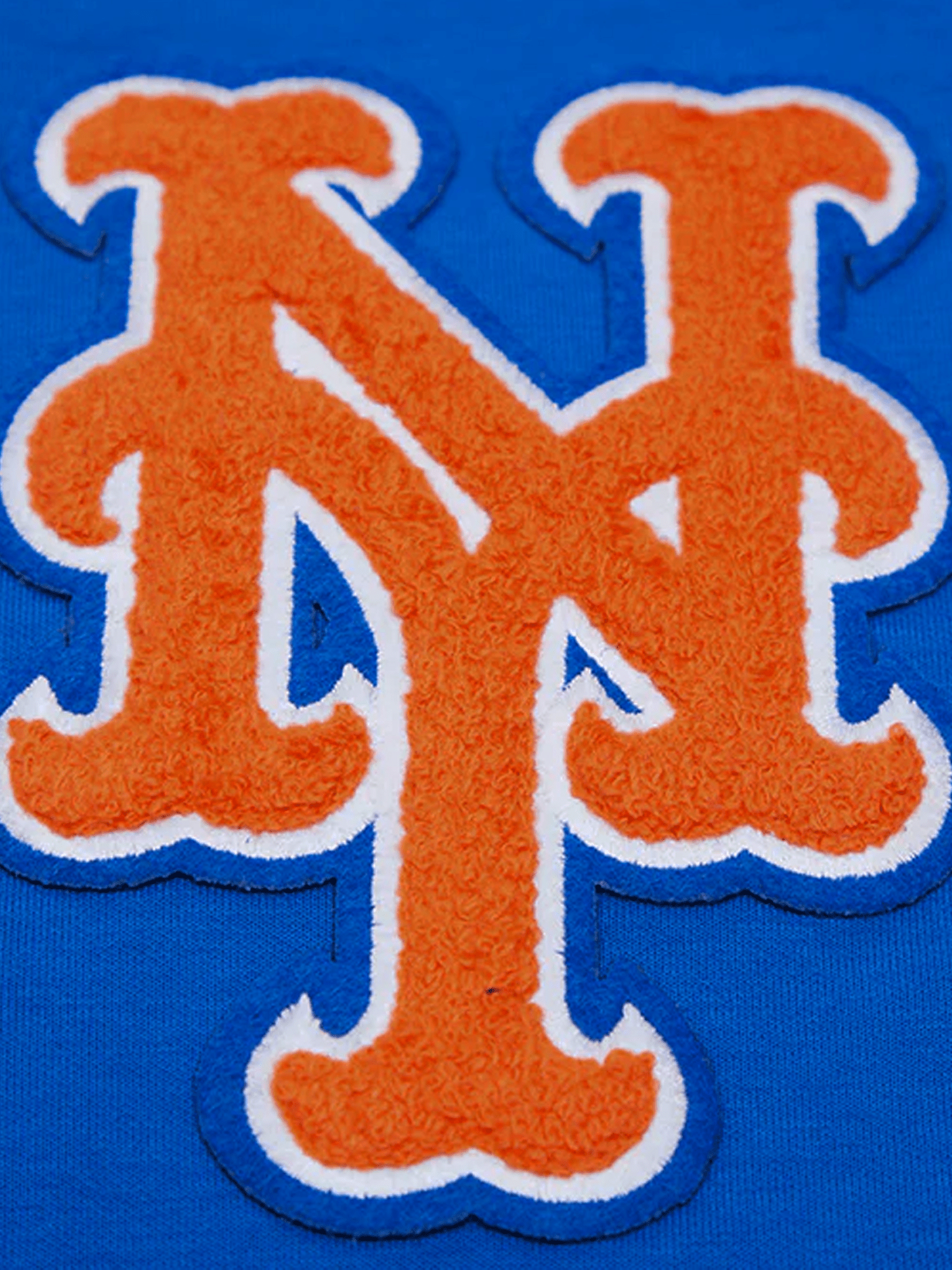 New York Mets Pro Standard MLB Team Chenille Hoodie Jumper  - Blue
