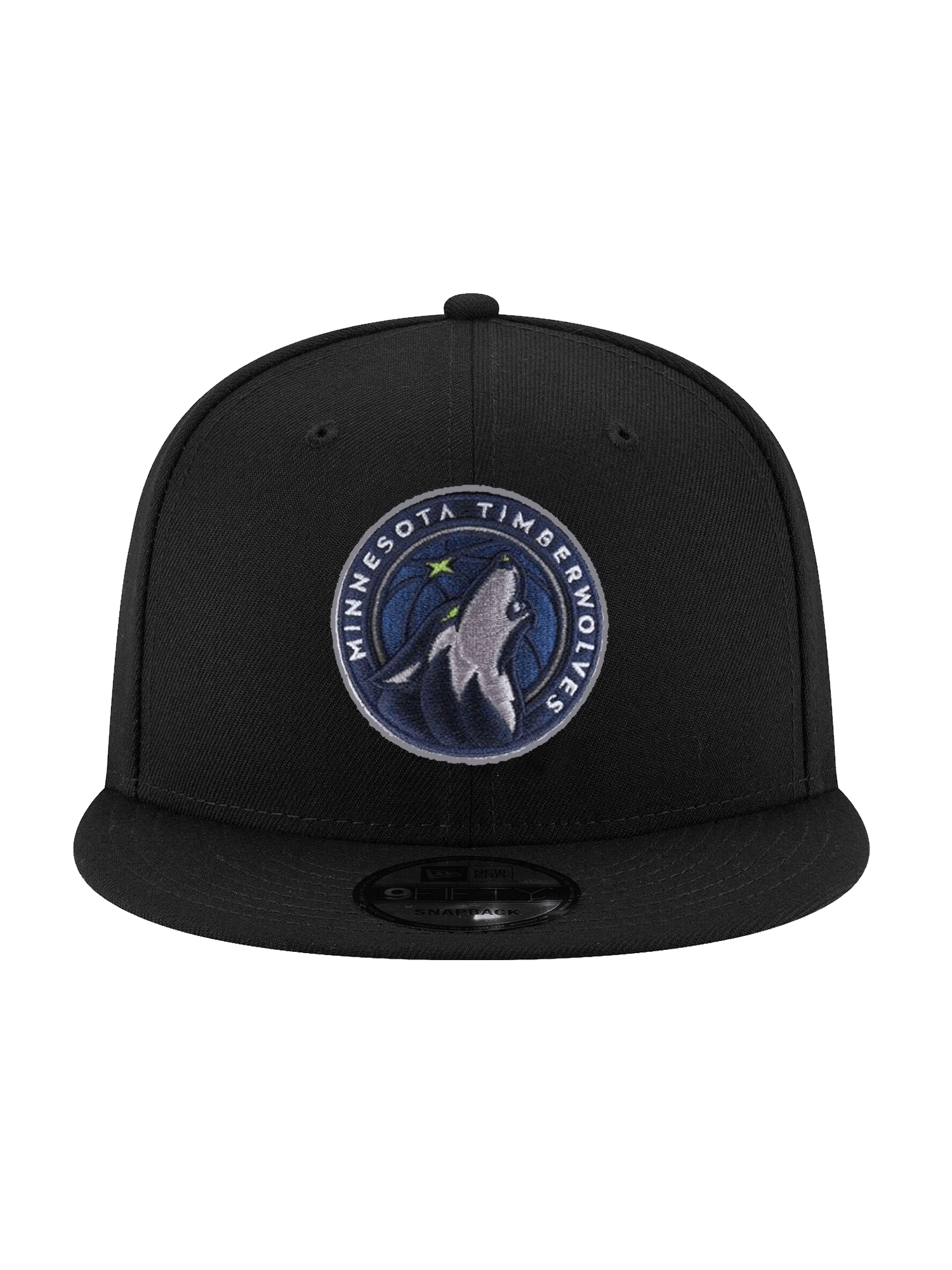 Minnesota Timberwolves New Era NBA Team 9FIFTY Snapback Hat - Black
