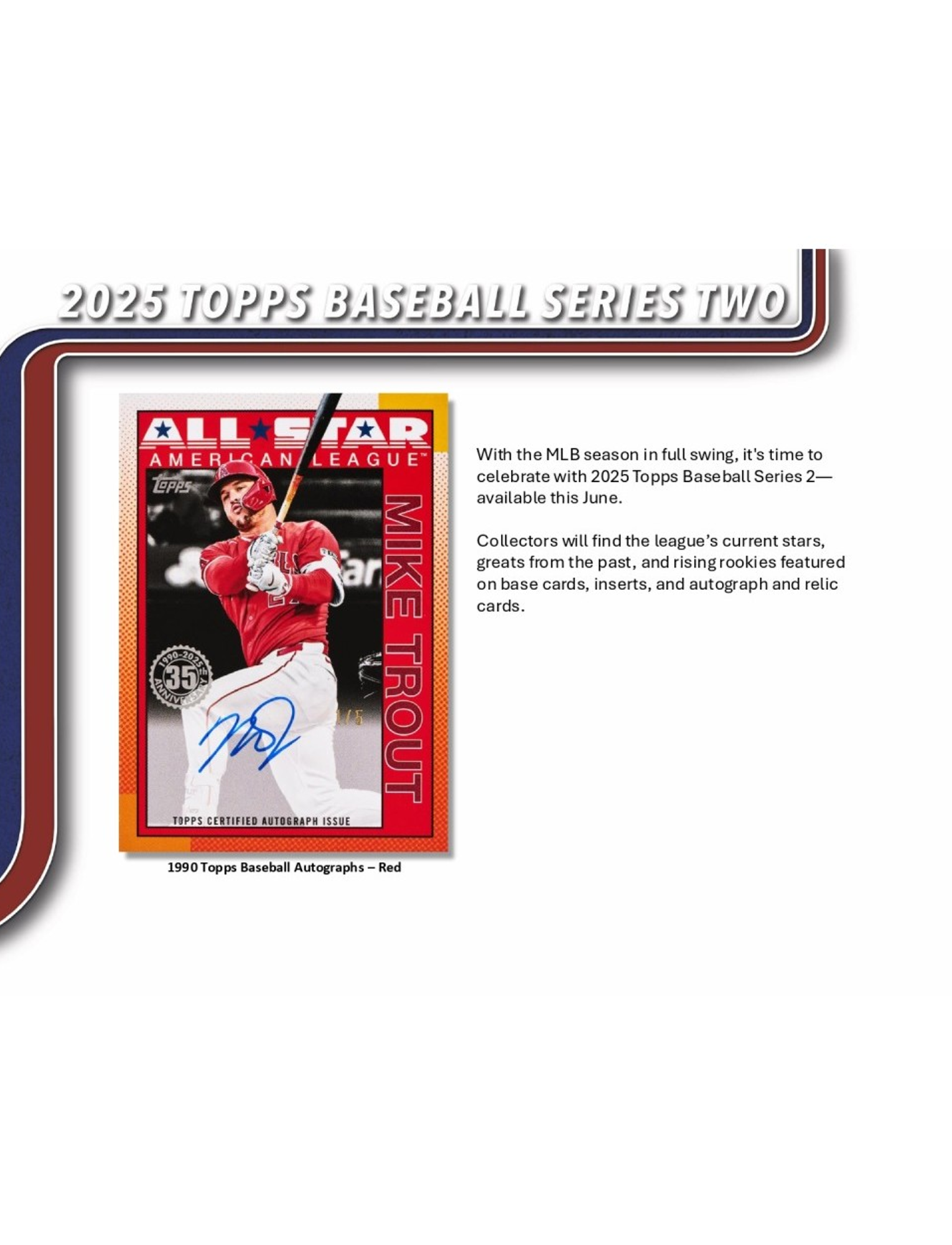 2025 Topps MLB Series 2 Baseball Trading Card Mega Pack