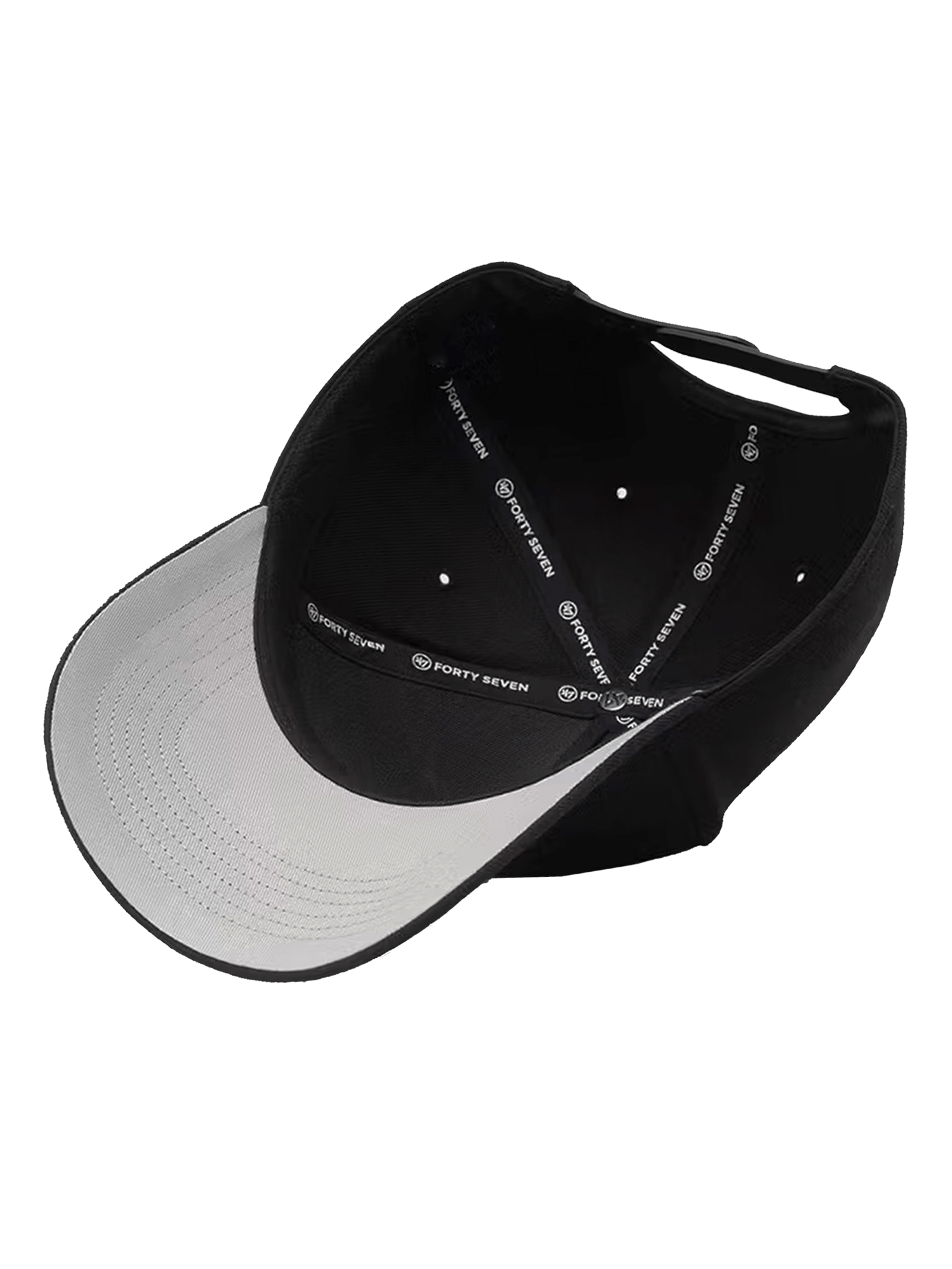 Detroit Tigers '47 MLB Monochrome MVP DT Snapback Hat - Black