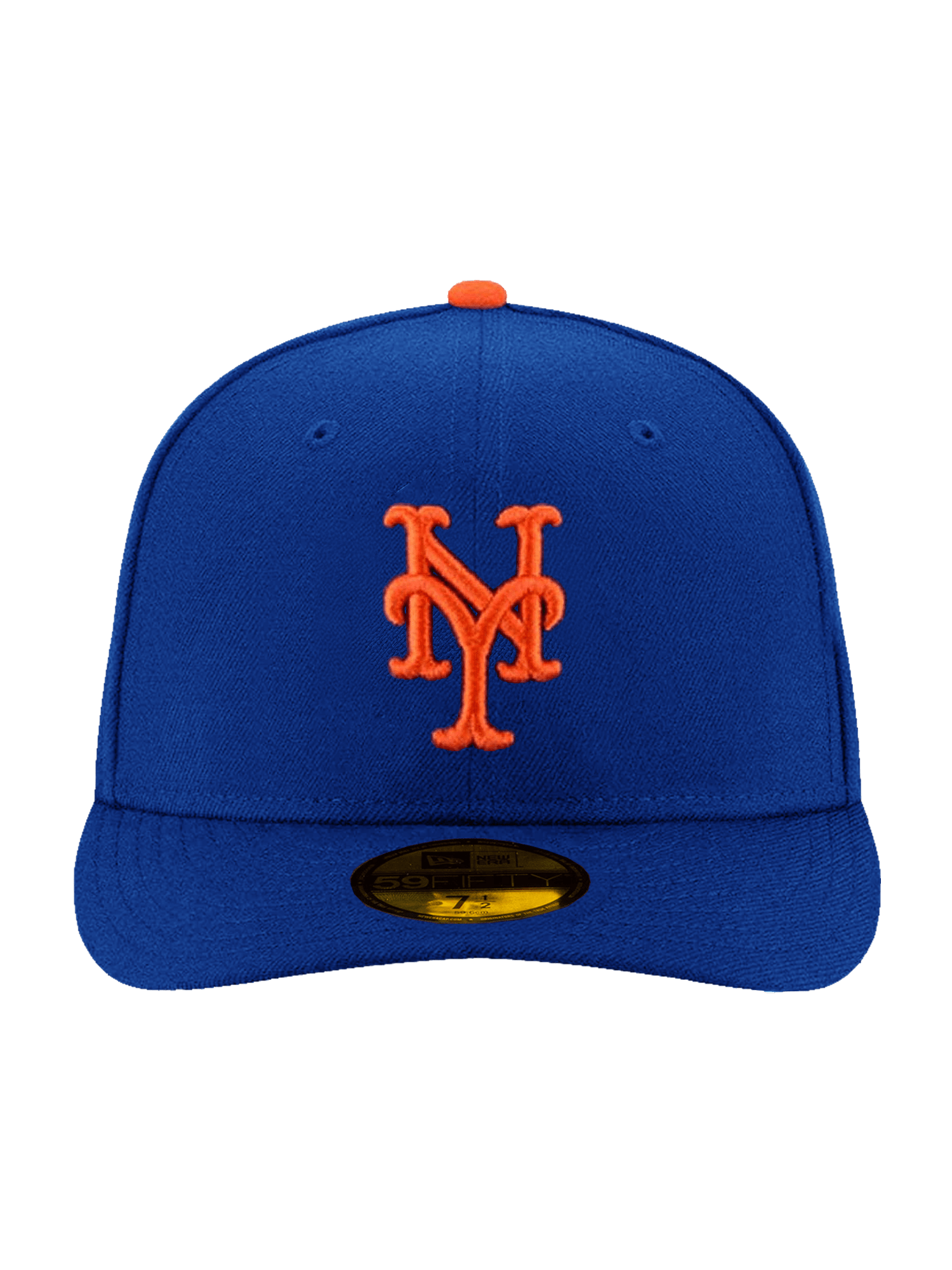 New York Mets New Era MLB Subway Series Pin Pre-Curved 59FIFTY Fitted Hat - Blue