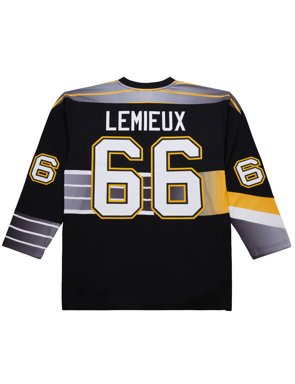 Mario Lemieux Pittsburgh Penguins Mitchell & Ness NHL 96 Alt Power Play Jersey - Black