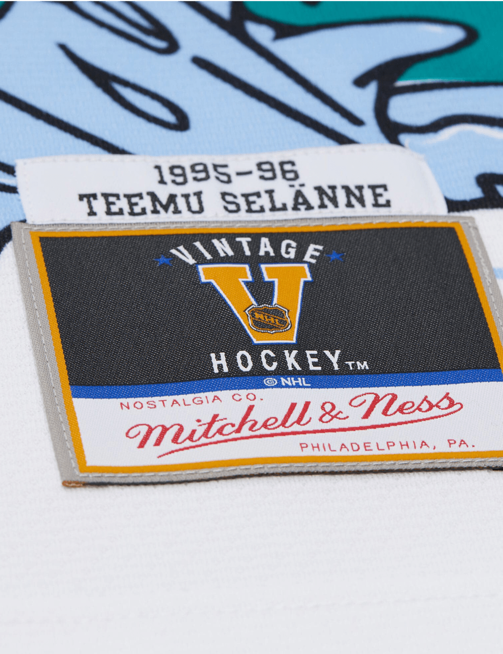 Teemu Selanne Anaheim Ducks Mitchell & Ness NHL 96 Alt Power Play Jersey - Teal