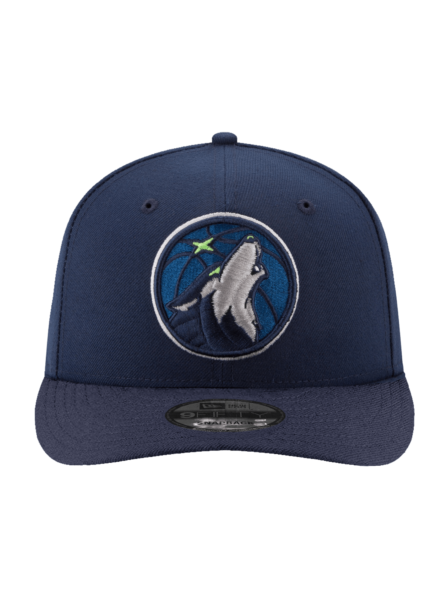 Minnesota Timberwolves New Era NBA Team 9FIFTY Pre-Curved Snapback Hat - Navy