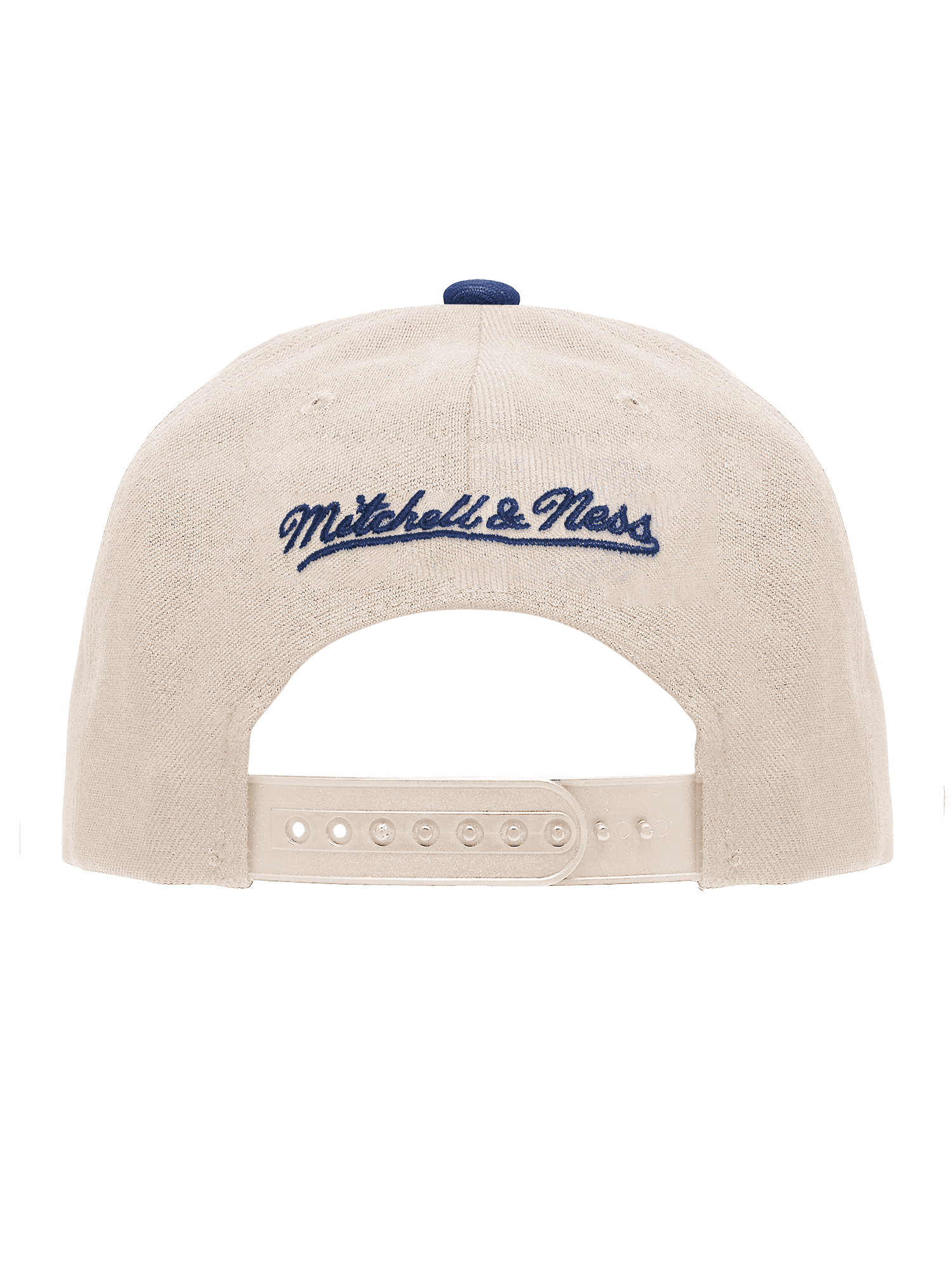 Dallas Mavericks Mitchell & Ness NBA HWC 2T Pro Pinch Snapback Hat - Cream