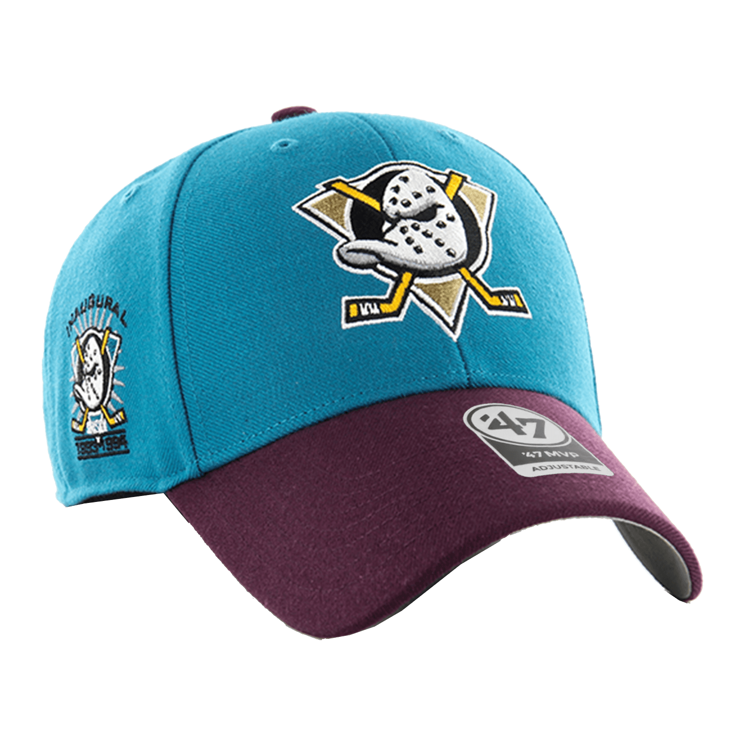 Anaheim Mighty Ducks '47 NHL 2T Inaugural '47 MVP Snapback Hat
