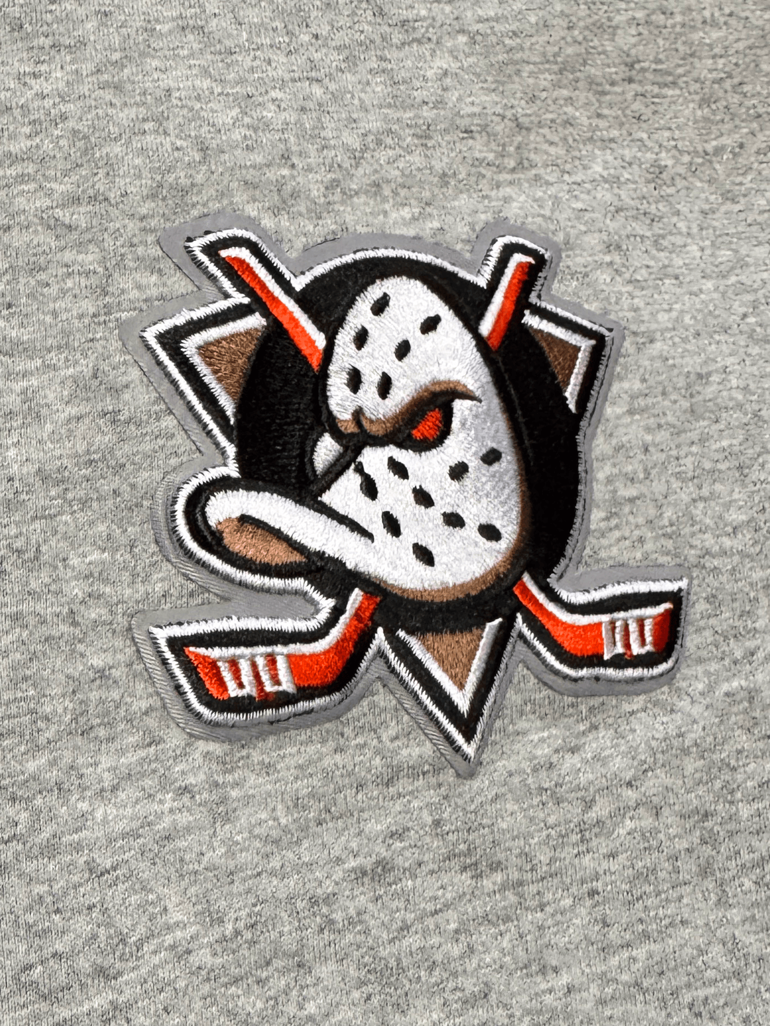 Anaheim Ducks Pro Standard NHL Team Icon Flex T-Shirt - Heather Grey