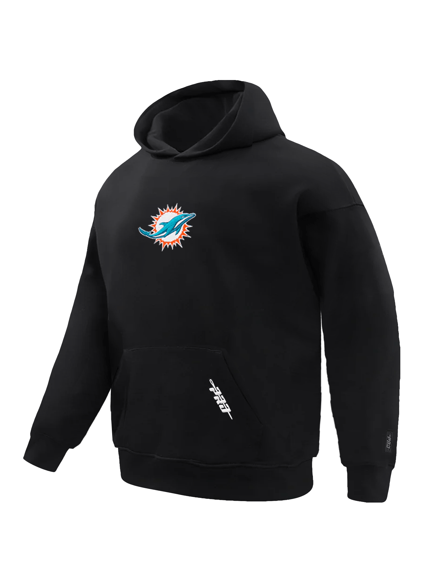 Miami Dolphins Pro Standard NFL Icon Drop Shoulder Hoodie Jumper - Black