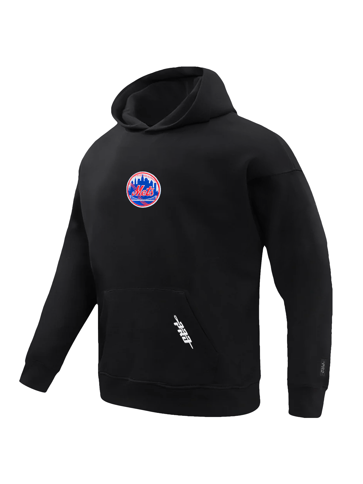 New York Mets Pro Standard MLB Icon Drop Shoulder Hoodie Jumper - Black