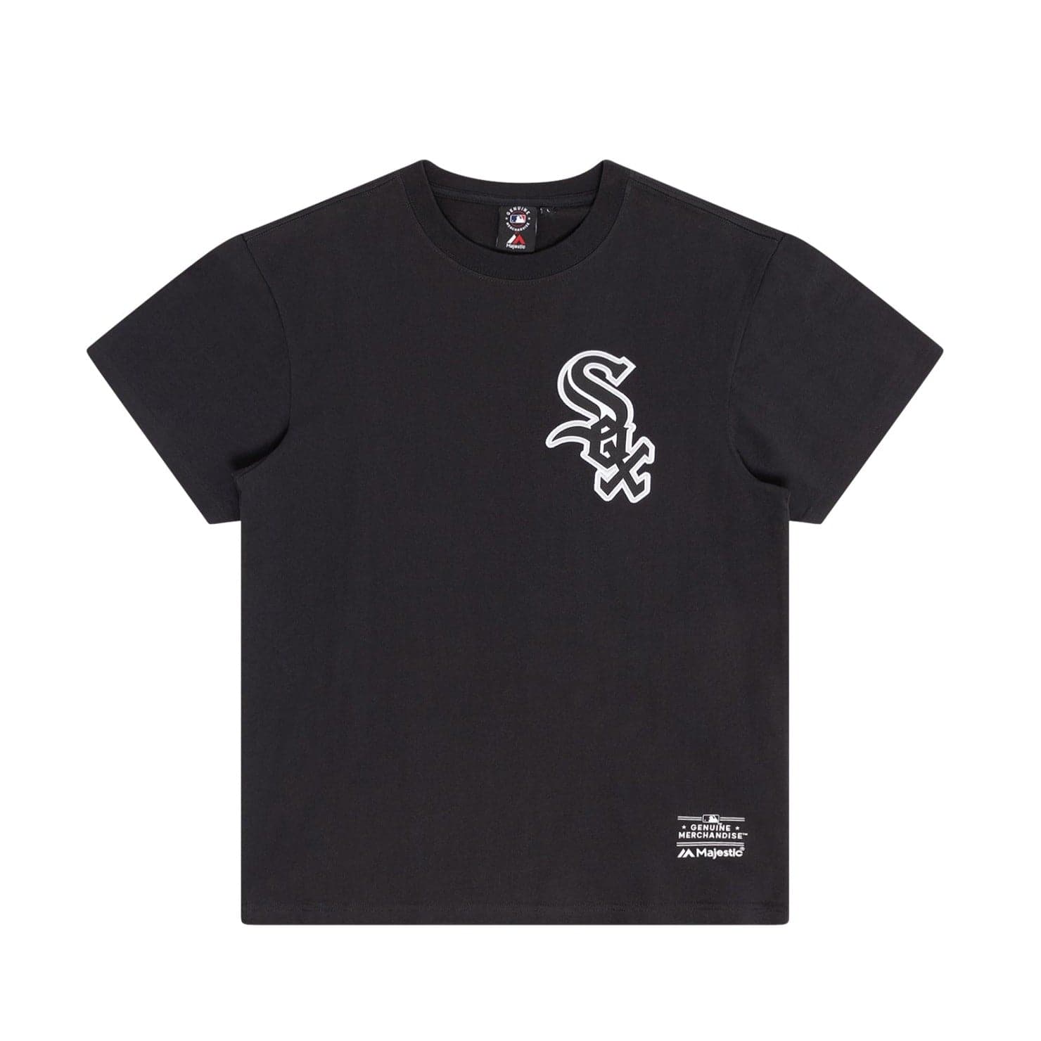 Chicago White Sox MLB V Team Crest Vintage T-Shirt - Faded Black