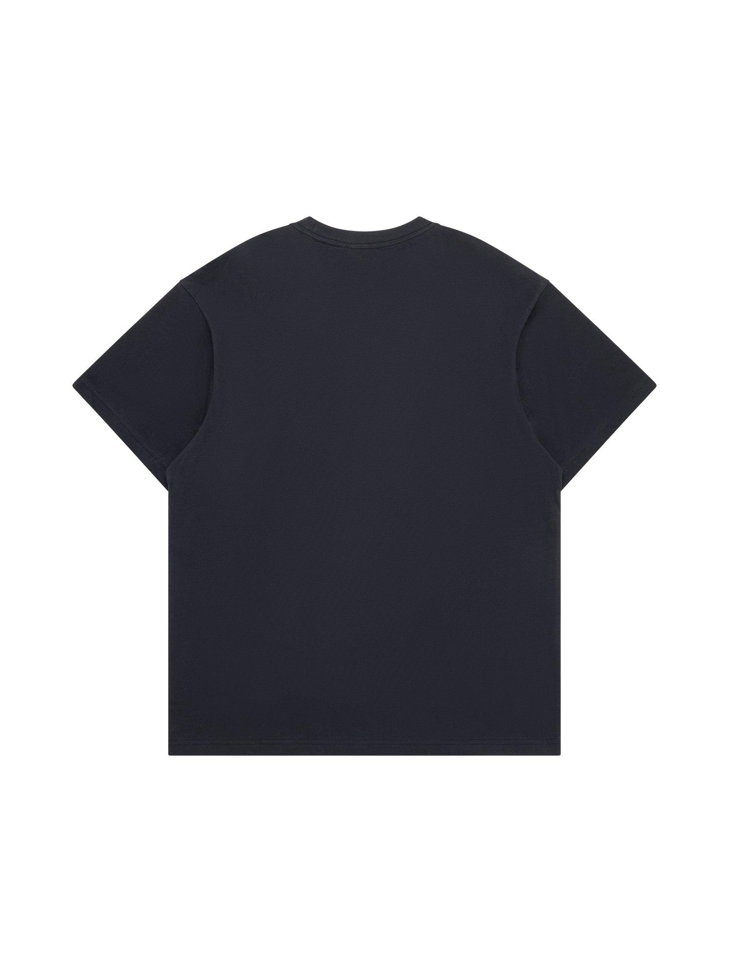 Los Angeles Dodgers Majestic MLB Logo Arch Vintage T-Shirt - Faded Black