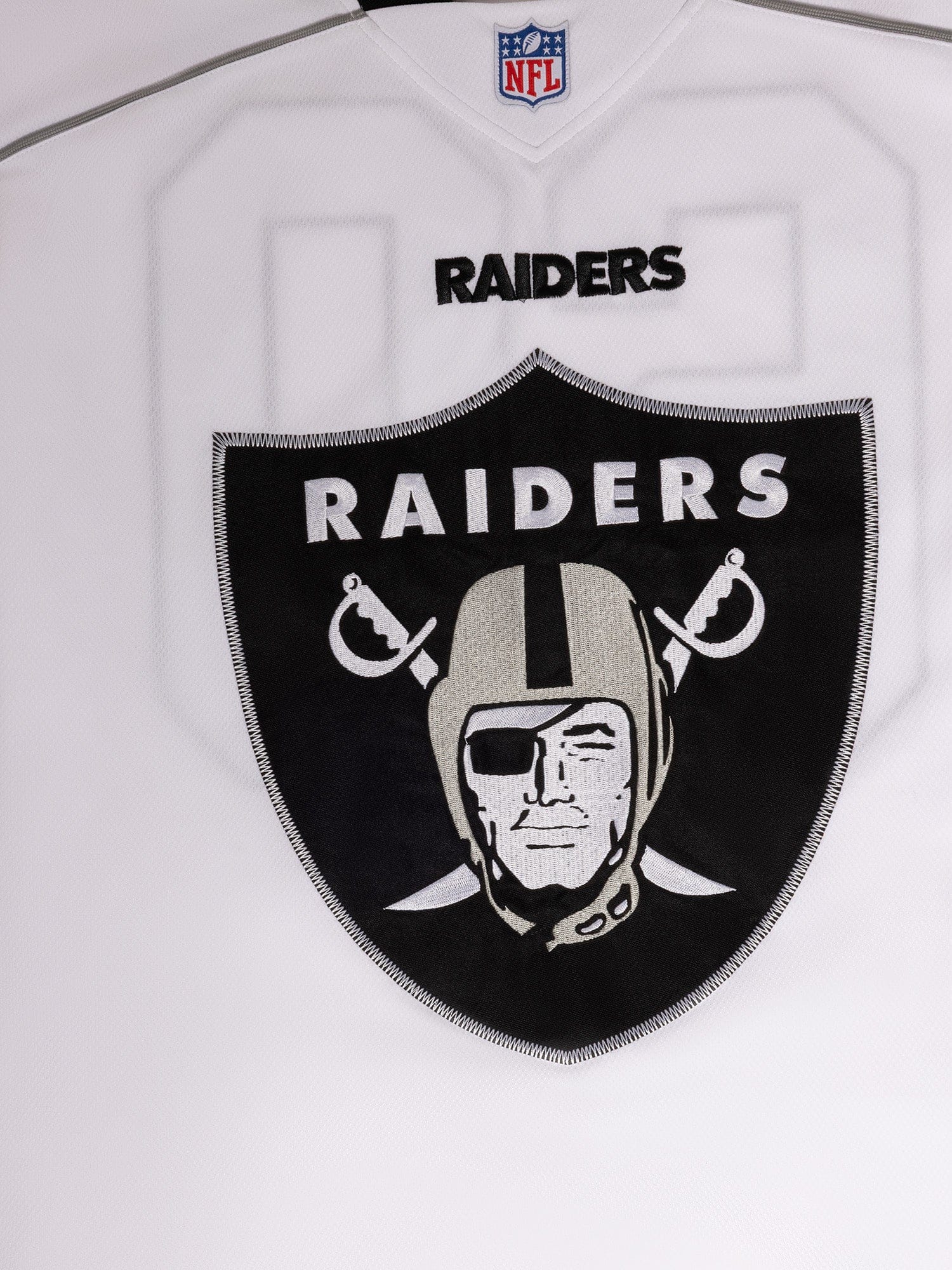 Las Vegas Raiders Majestic NFL Team Fan Mesh Jersey - White