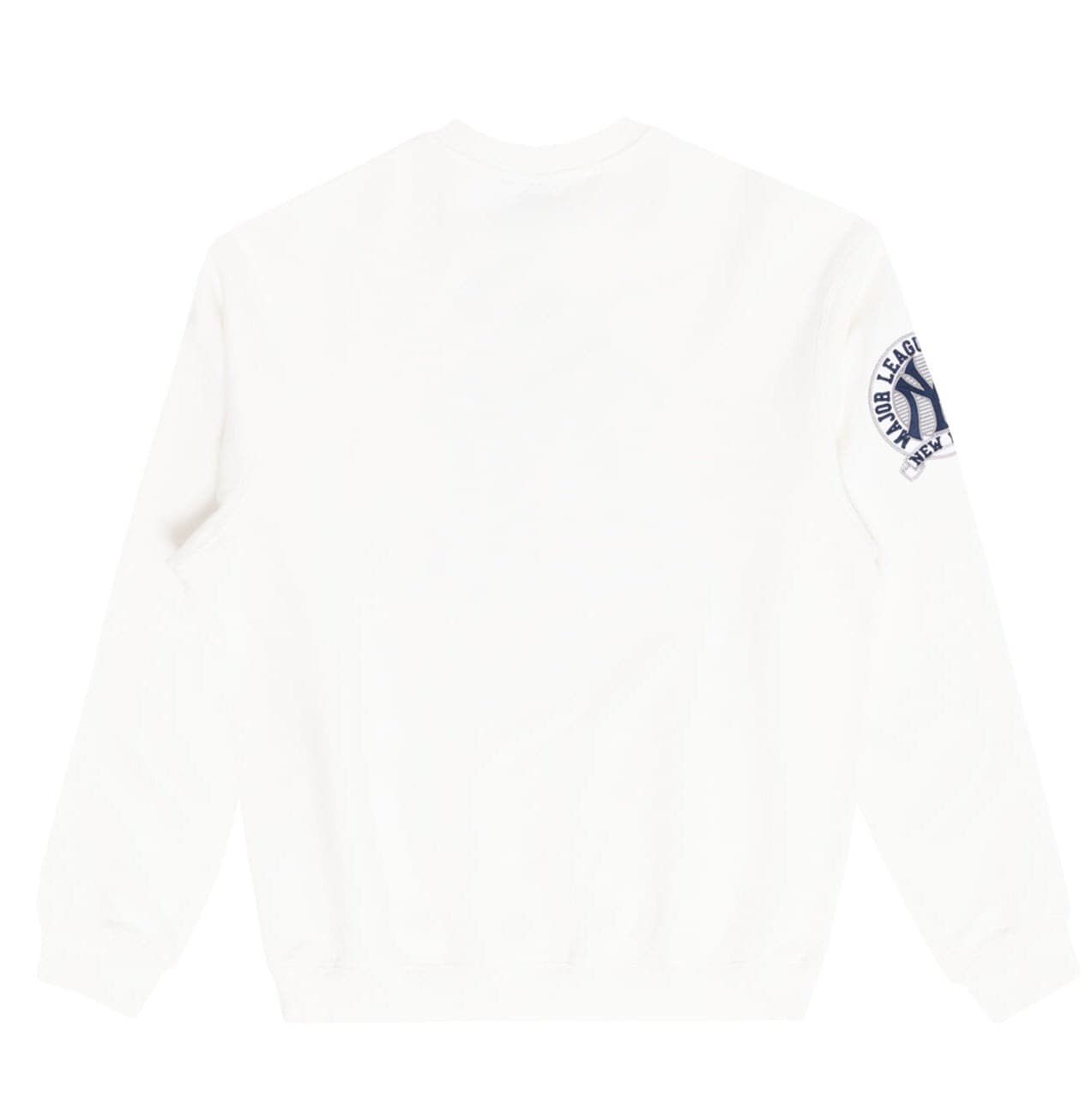 New York Yankees Majestic MLB V Ath Vintage Crew Jumper - Vintage White