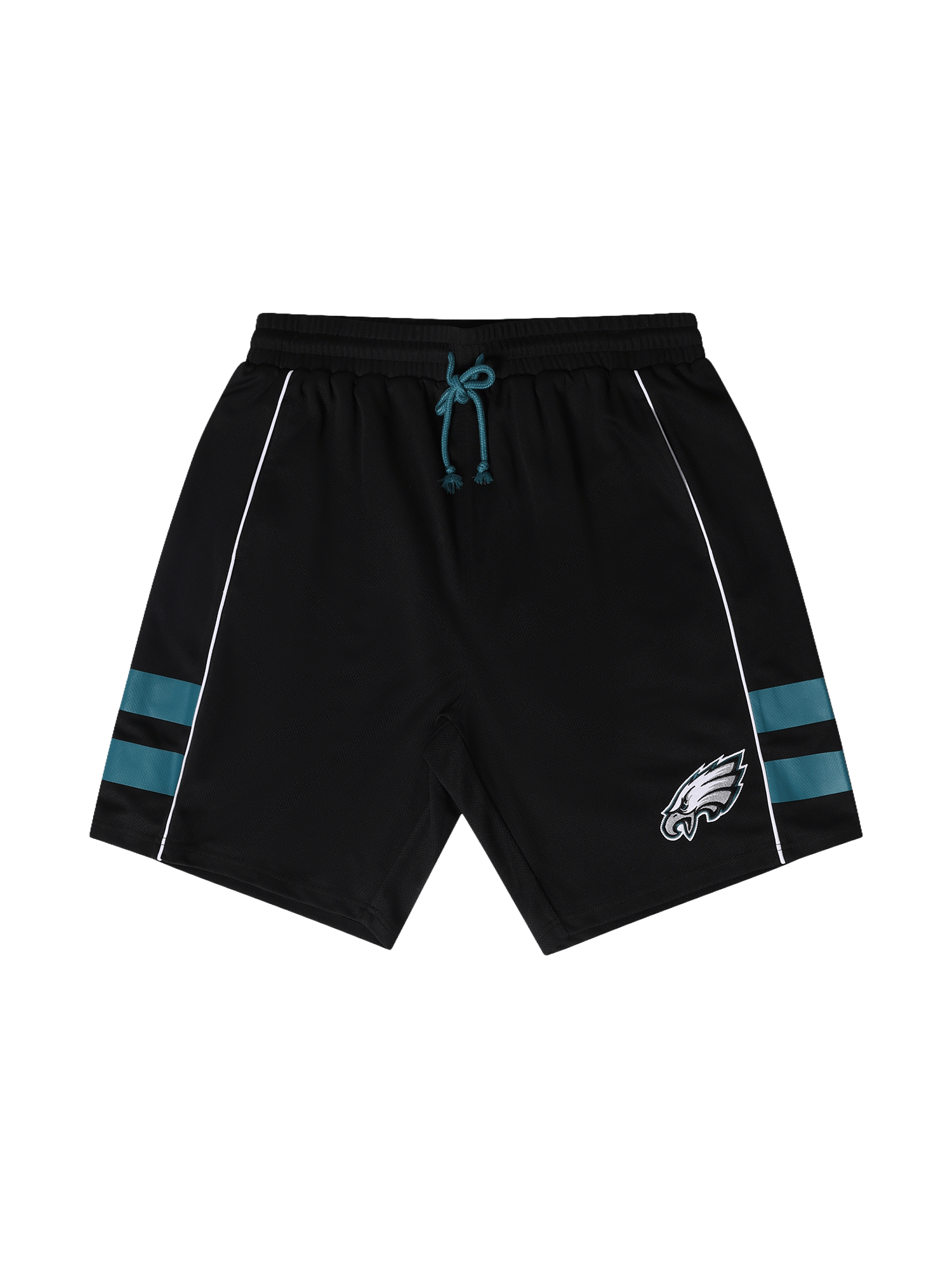 Philadelphia Eagles Majestic NFL Team Fan Mesh Shorts - Black