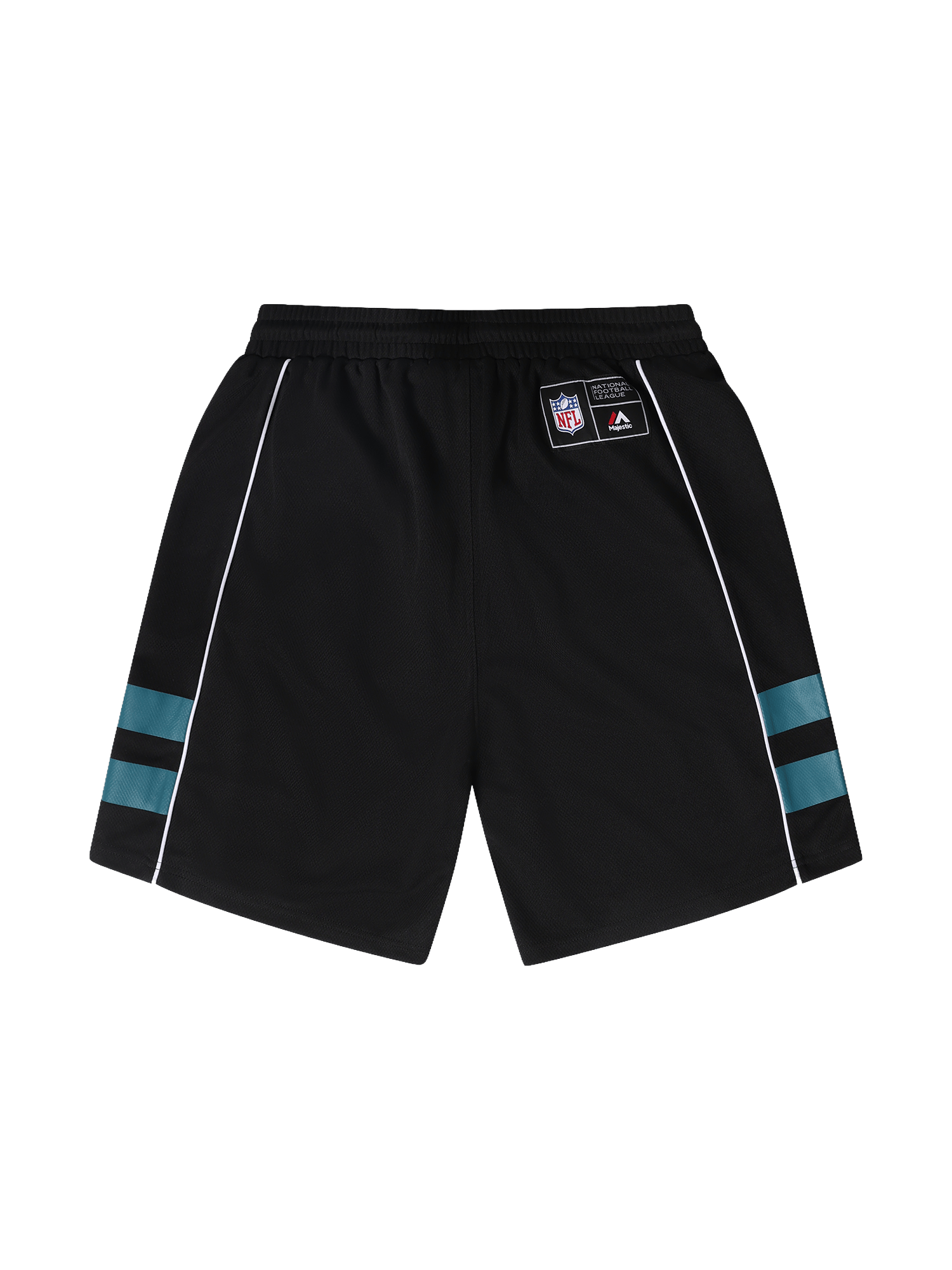 Philadelphia Eagles Majestic NFL Team Fan Mesh Shorts - Black