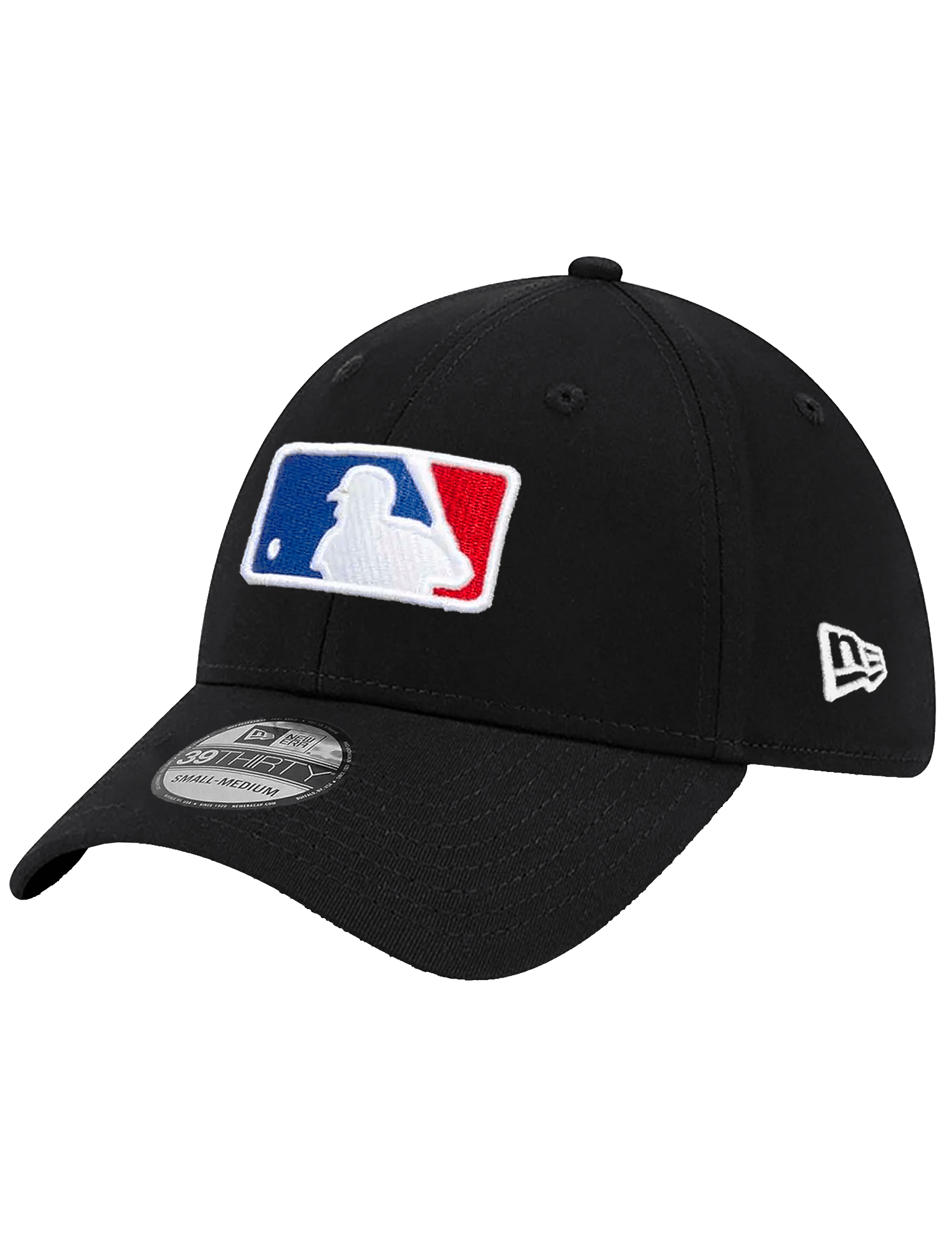 MLB League Batterman New Era MLB 39THIRTY Stretch-Fit Hat - Black
