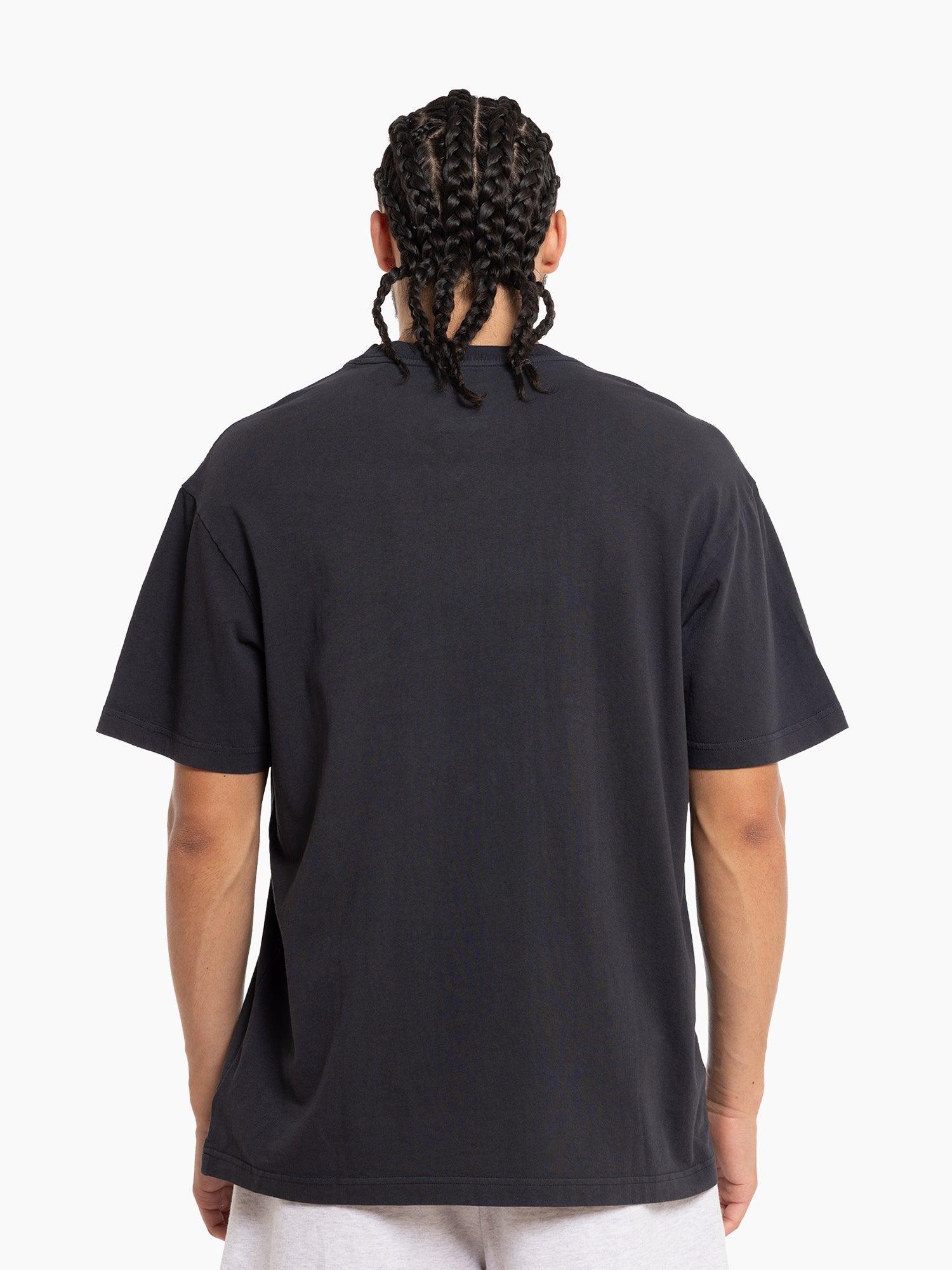 Chicago Bulls Mitchell & Ness NBA Lightning Hoop Vintage T-Shirt - Black