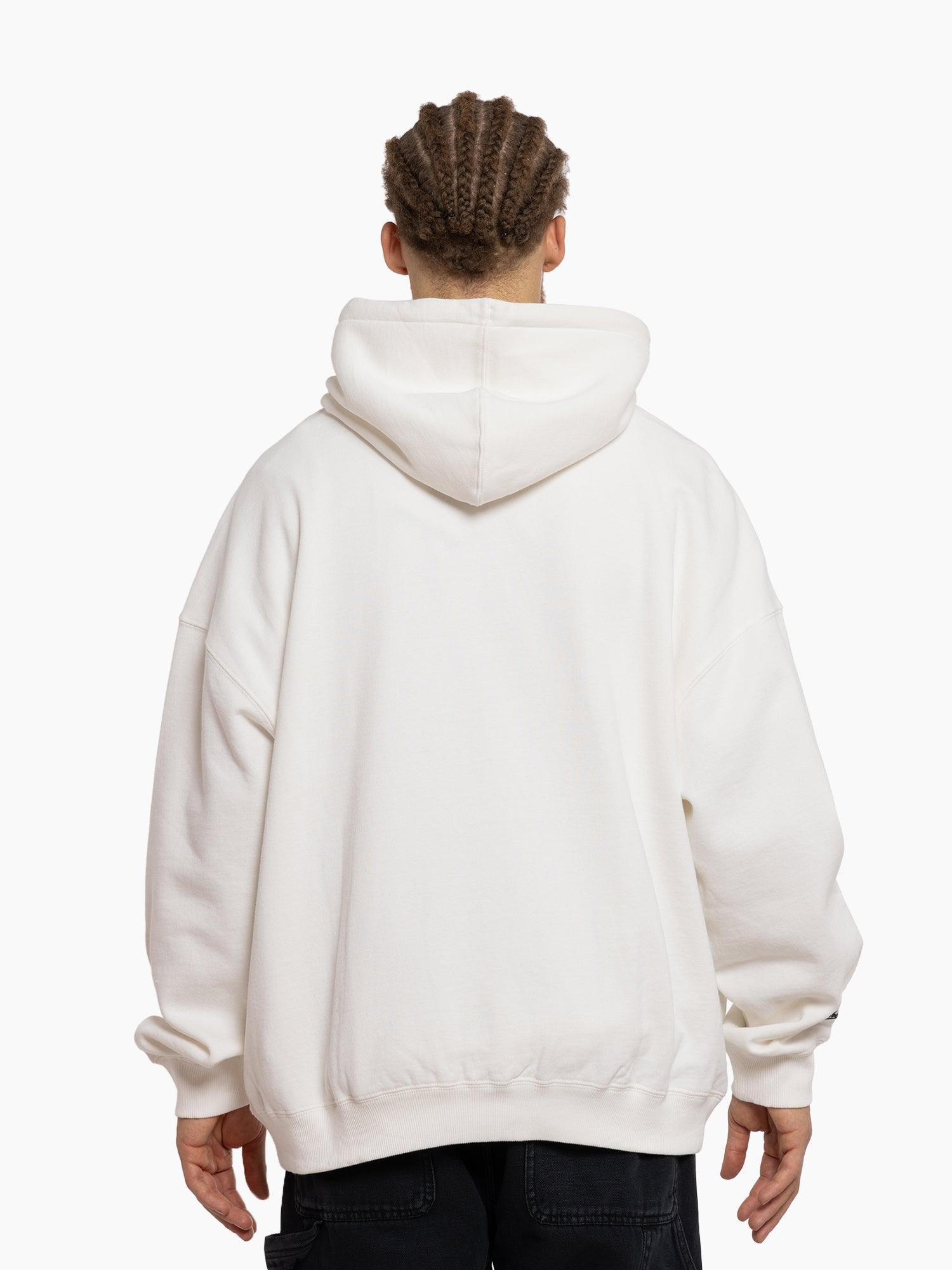 Charlotte Hornets Mitchell & Ness NBA Accolades Vintage Hoodie Jumper - Vintage White