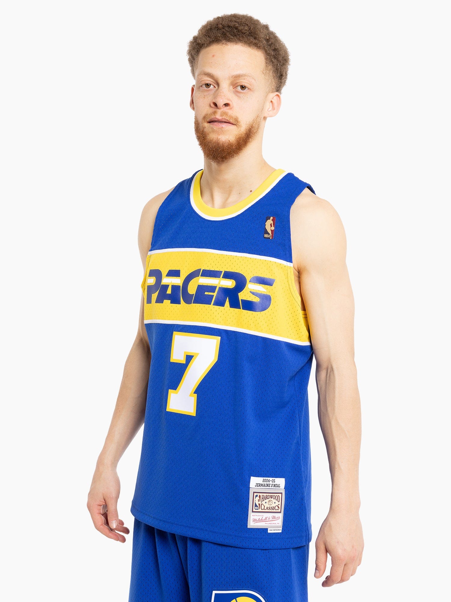 Jermaine O'Neal Indiana Pacers Mitchell & Ness NBA 04-05 Swingman Jersey - Blue