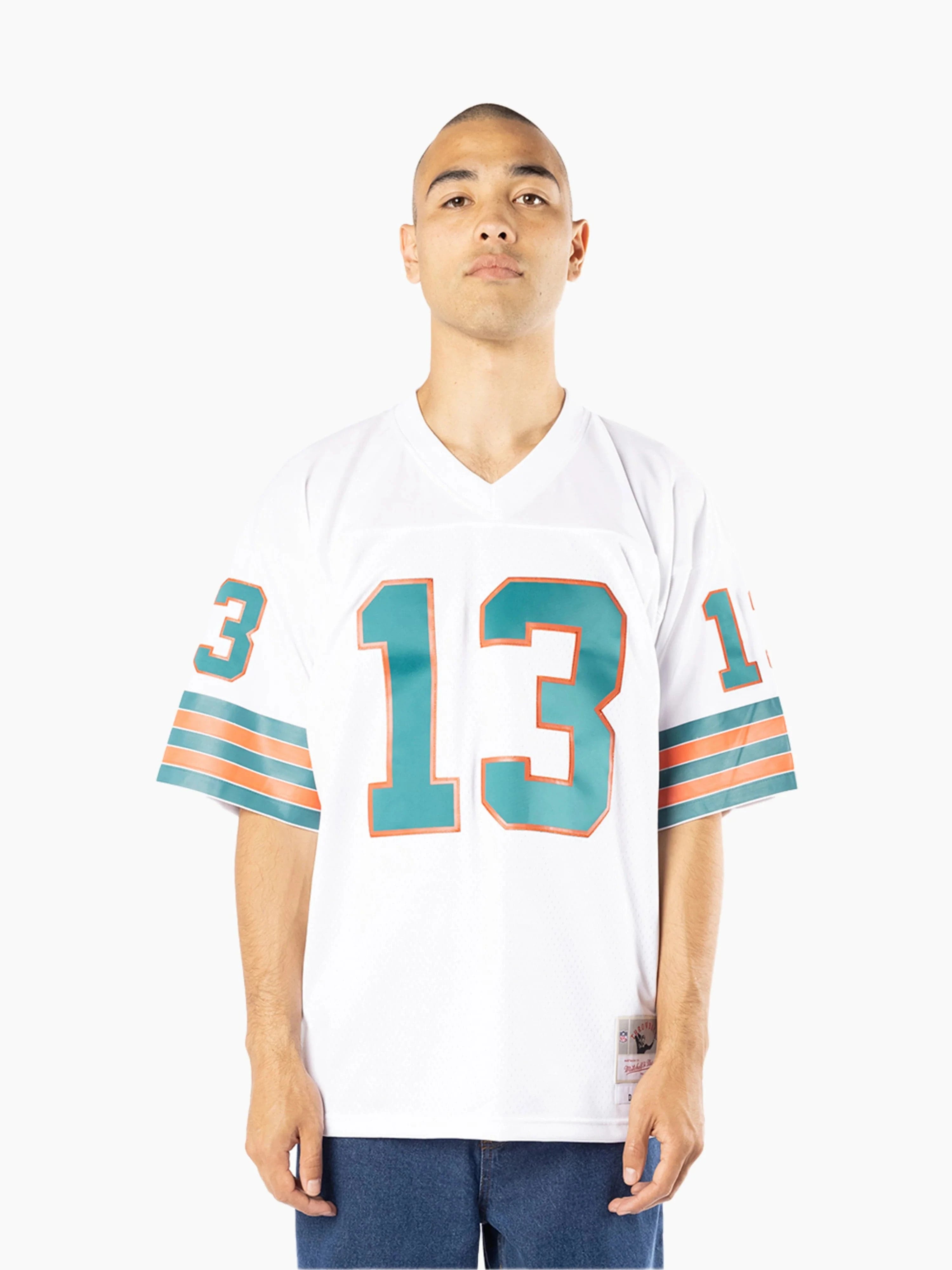 Dan Marino Miami Dolphins Mitchell & Ness NFL 84 Road Legacy Jersey - White