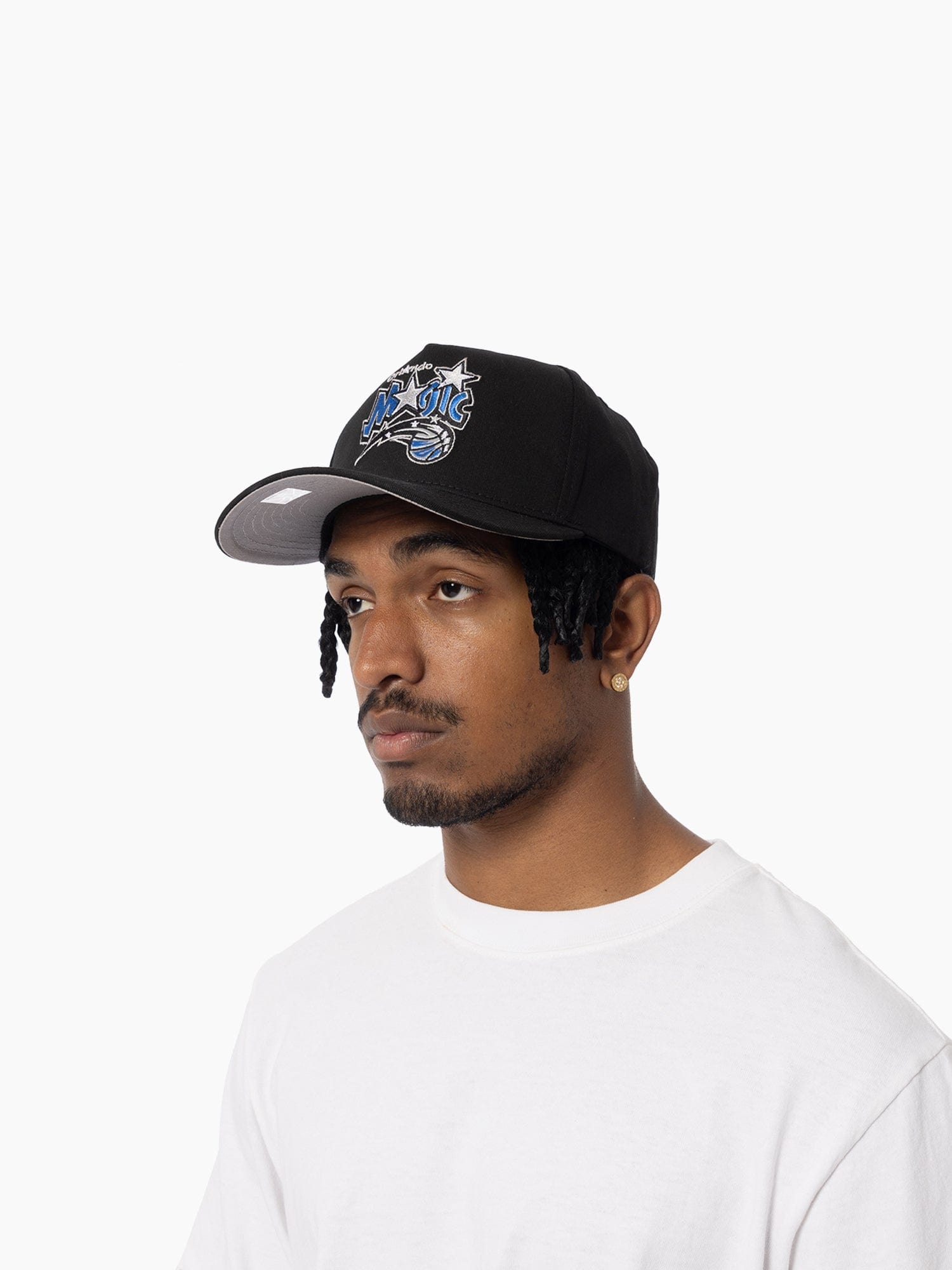 Orlando Magic Mitchell & Ness NBA HWC Pro Pinch Snapback Hat - Black