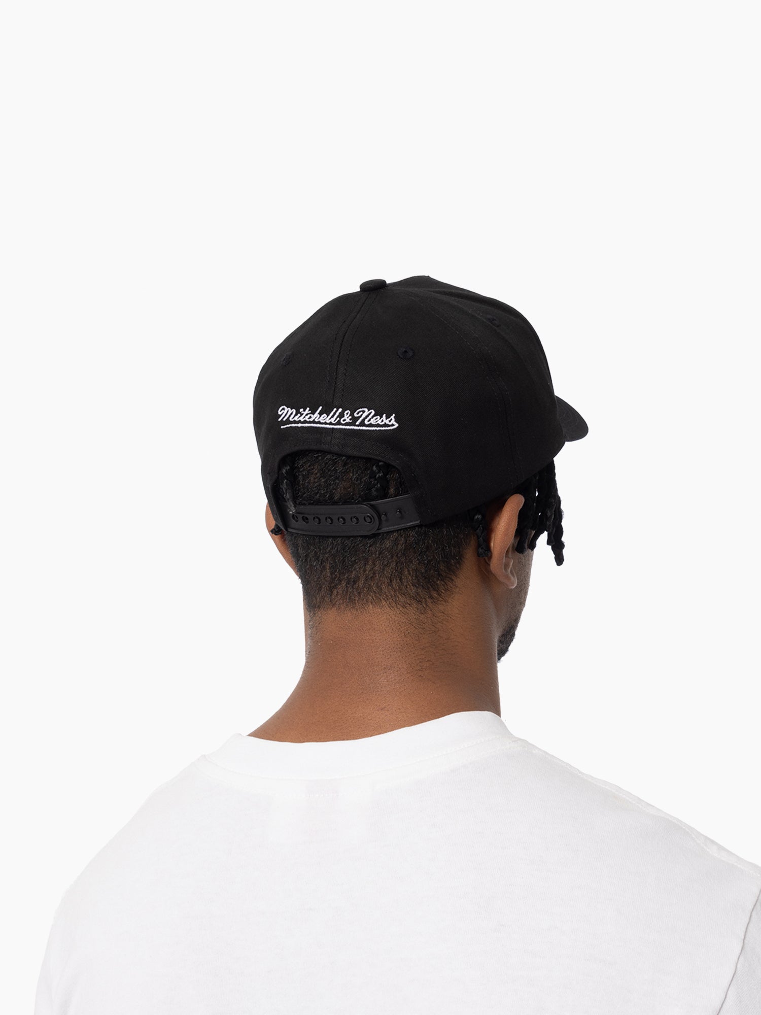 Phoenix Suns Mitchell & Ness NBA HWC Pro Pinch Snapback Hat - Black