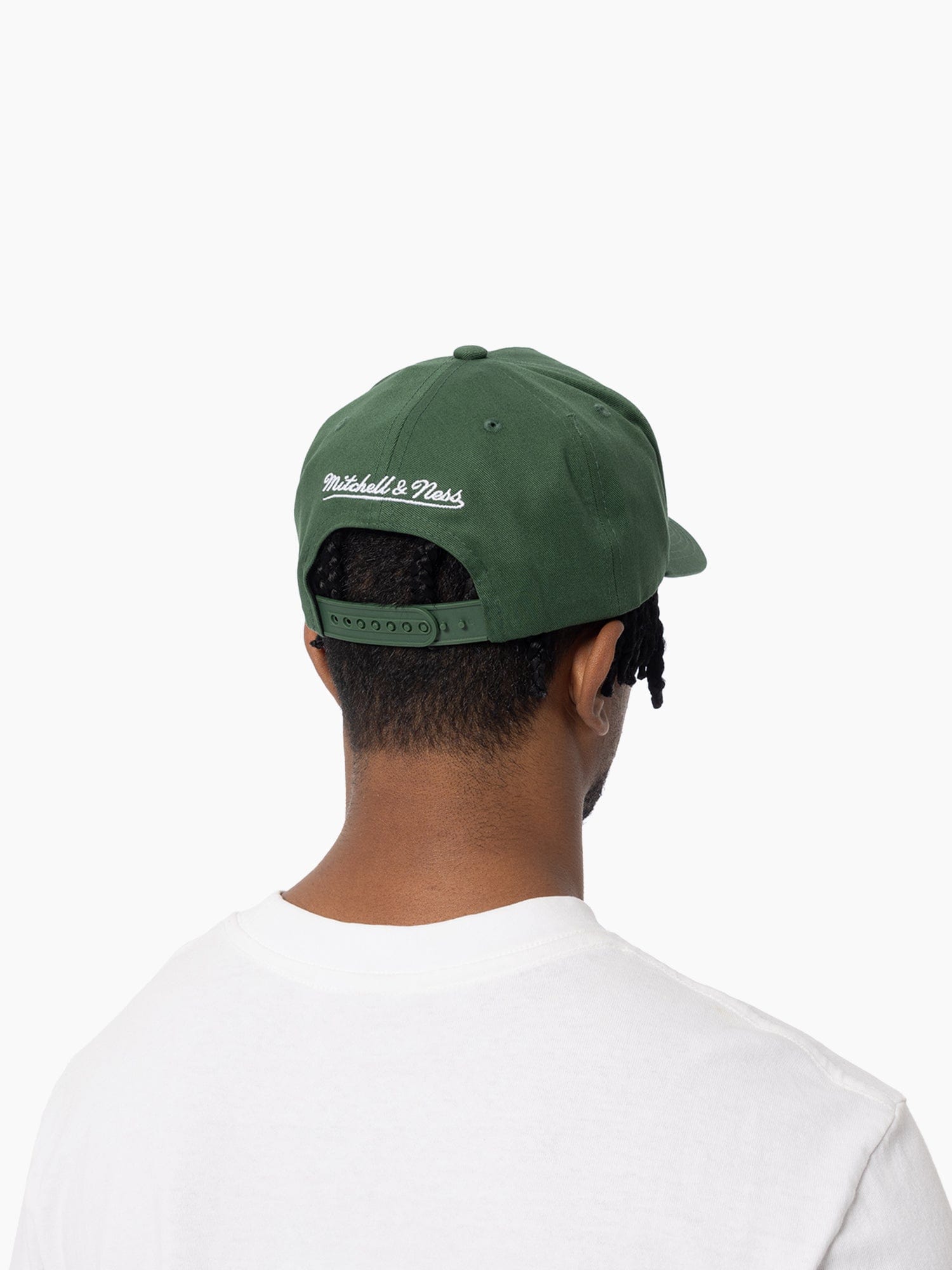 Seattle Supersonics Mitchell & Ness NBA HWC Pro Pinch Snapback Hat - Green