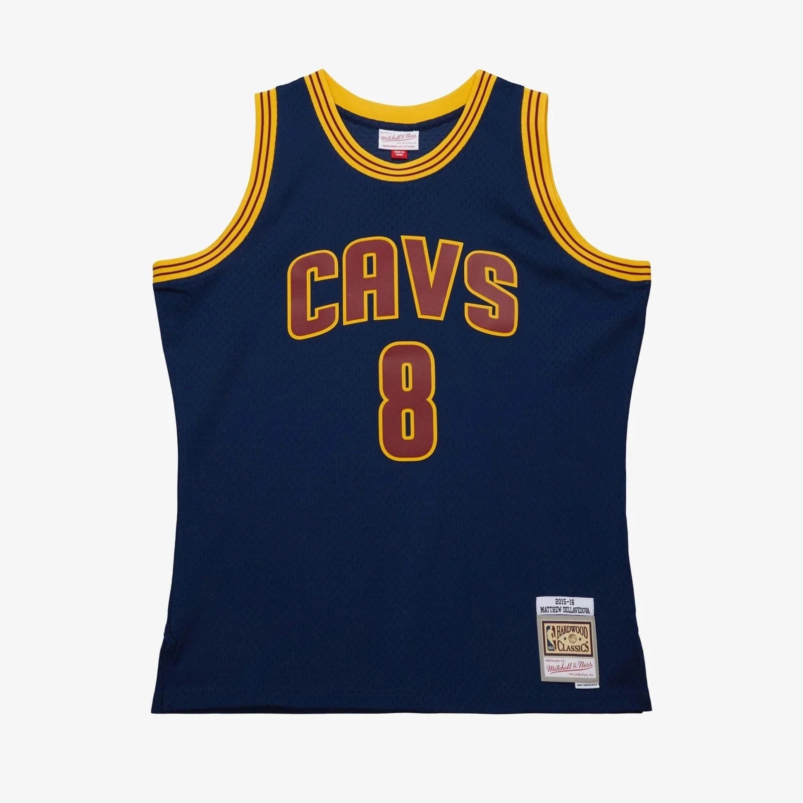 Matthew Dellavedova Cleveland Cavaliers Mitchell & Ness NBA 15 Alt Swingman Jersey - Navy