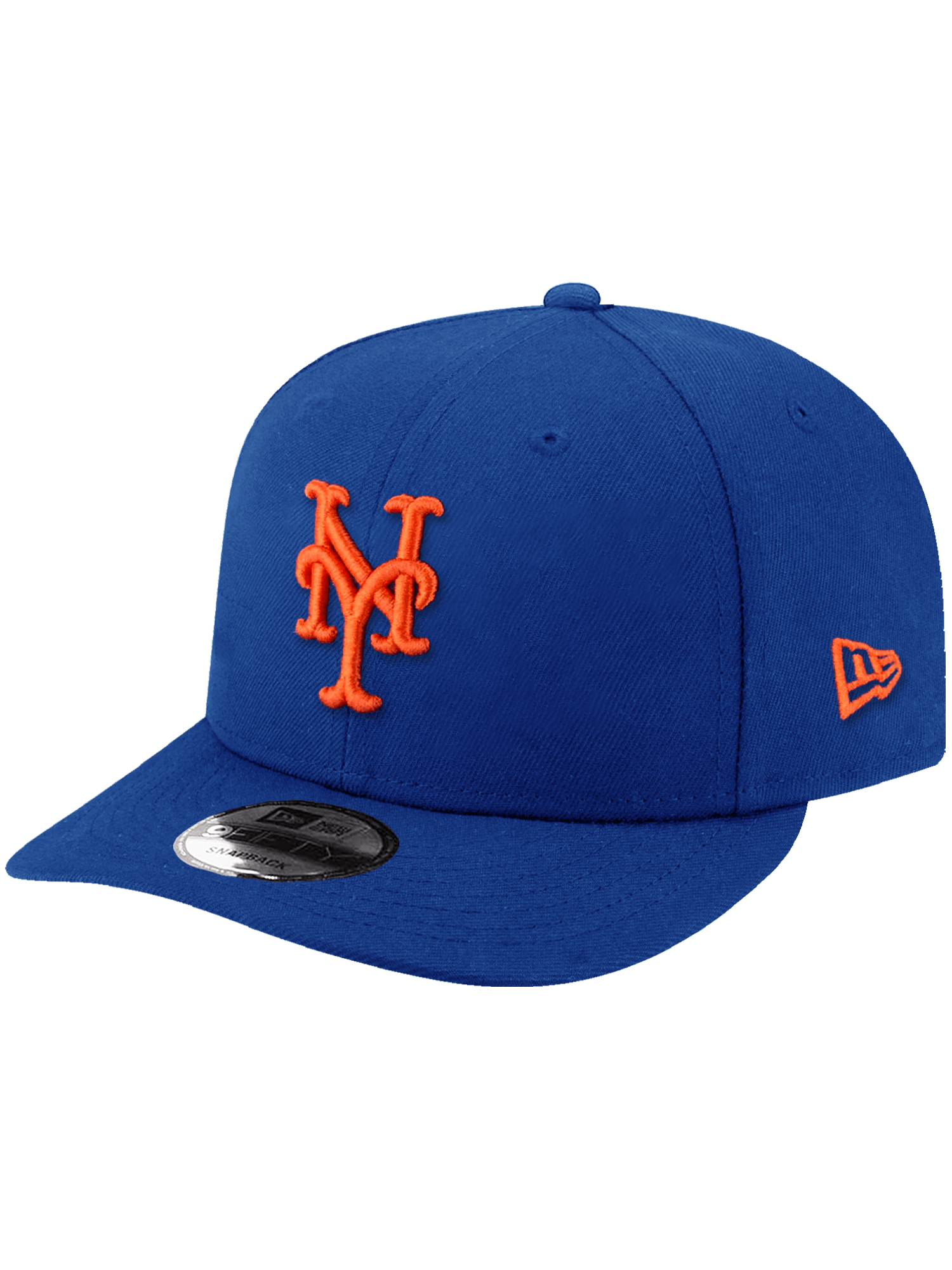 New York Mets New Era MLB Team Pre-Curved 9FIFTY Snapback Hat - Blue
