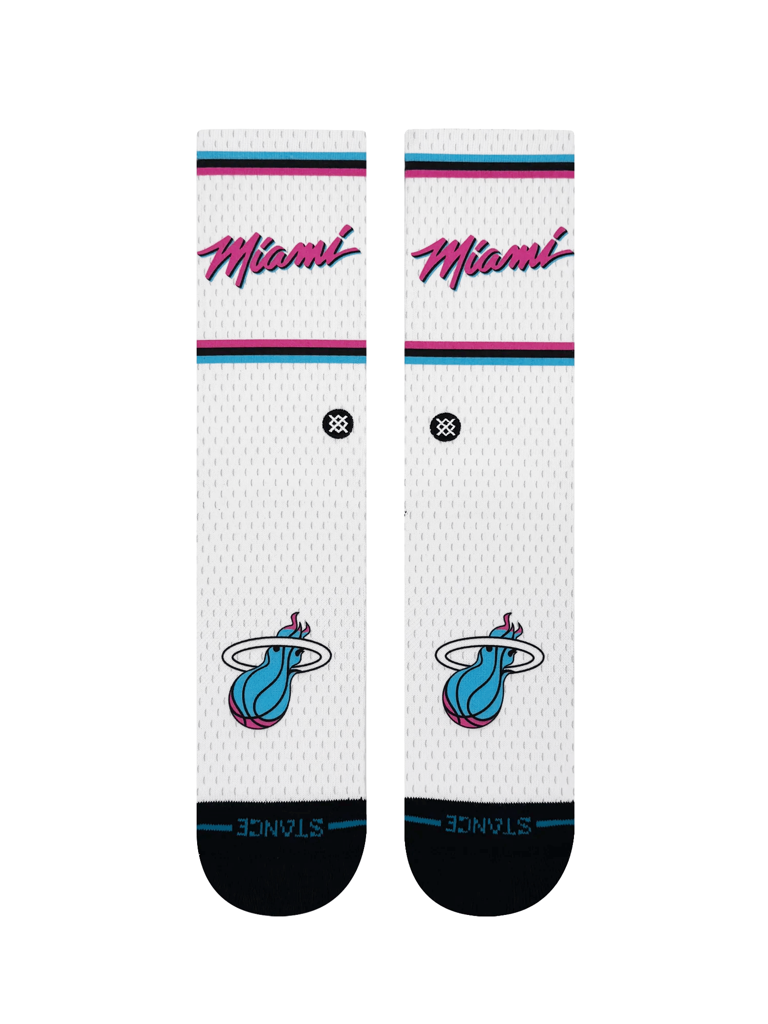 Miami Heat Stance NBA 24-25 City Edition Crew Socks
