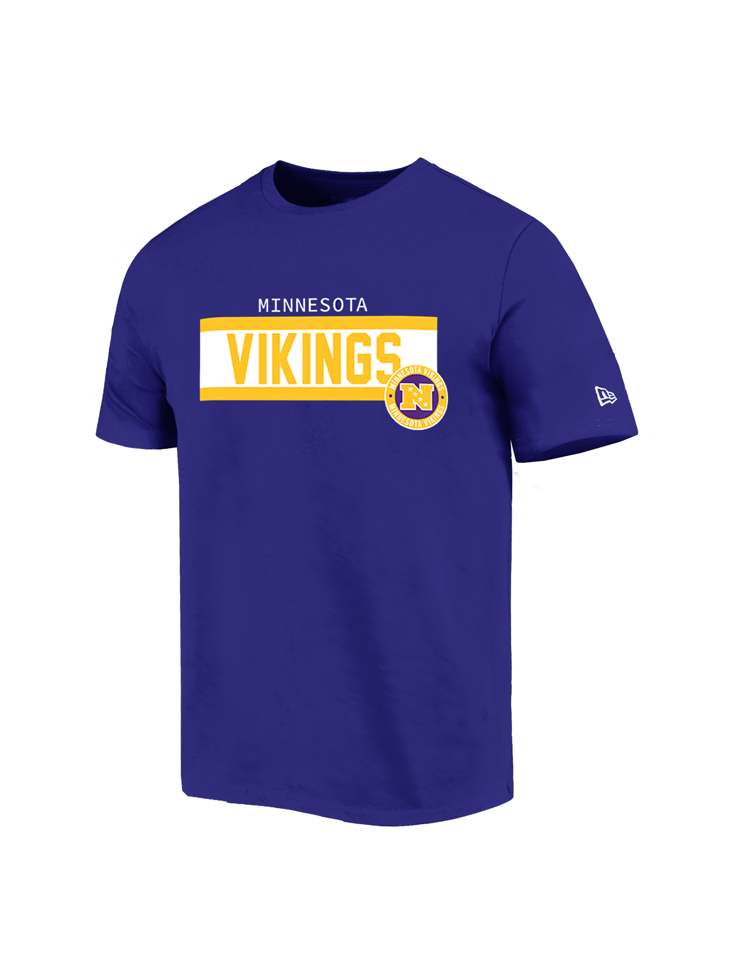 Minnesota Vikings New Era NFL 24 Sideline T-Shirt - Purple