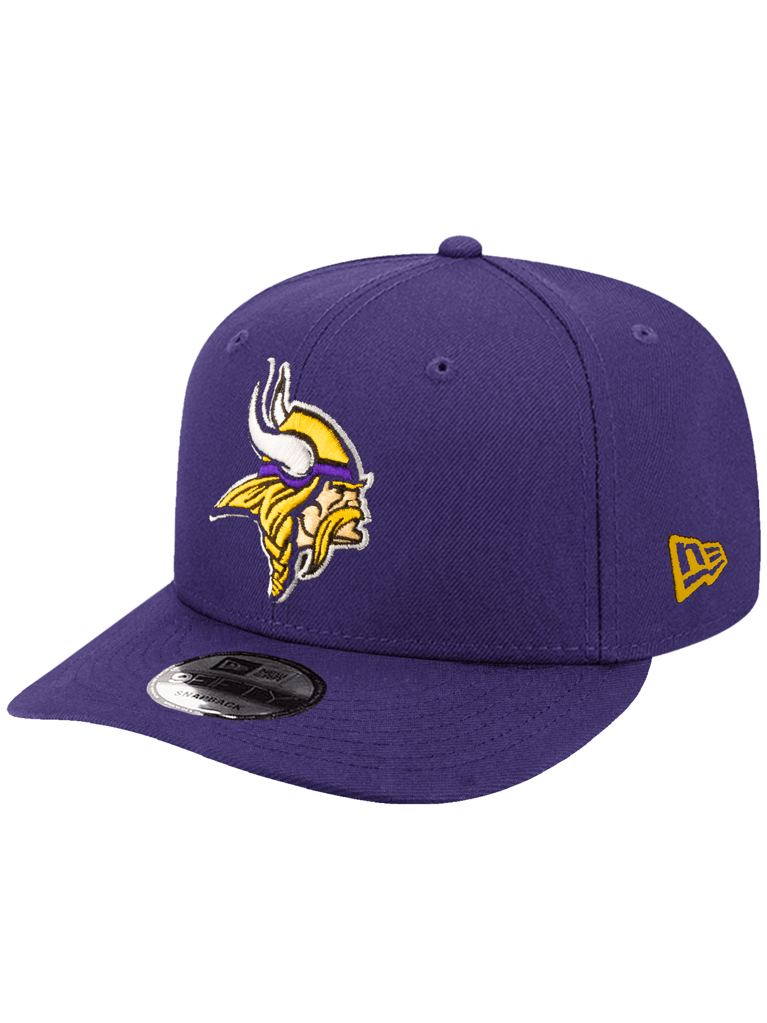 Minnesota Vikings New Era NFL Team Pre-Curved 9FIFTY Snapback Hat - Purple